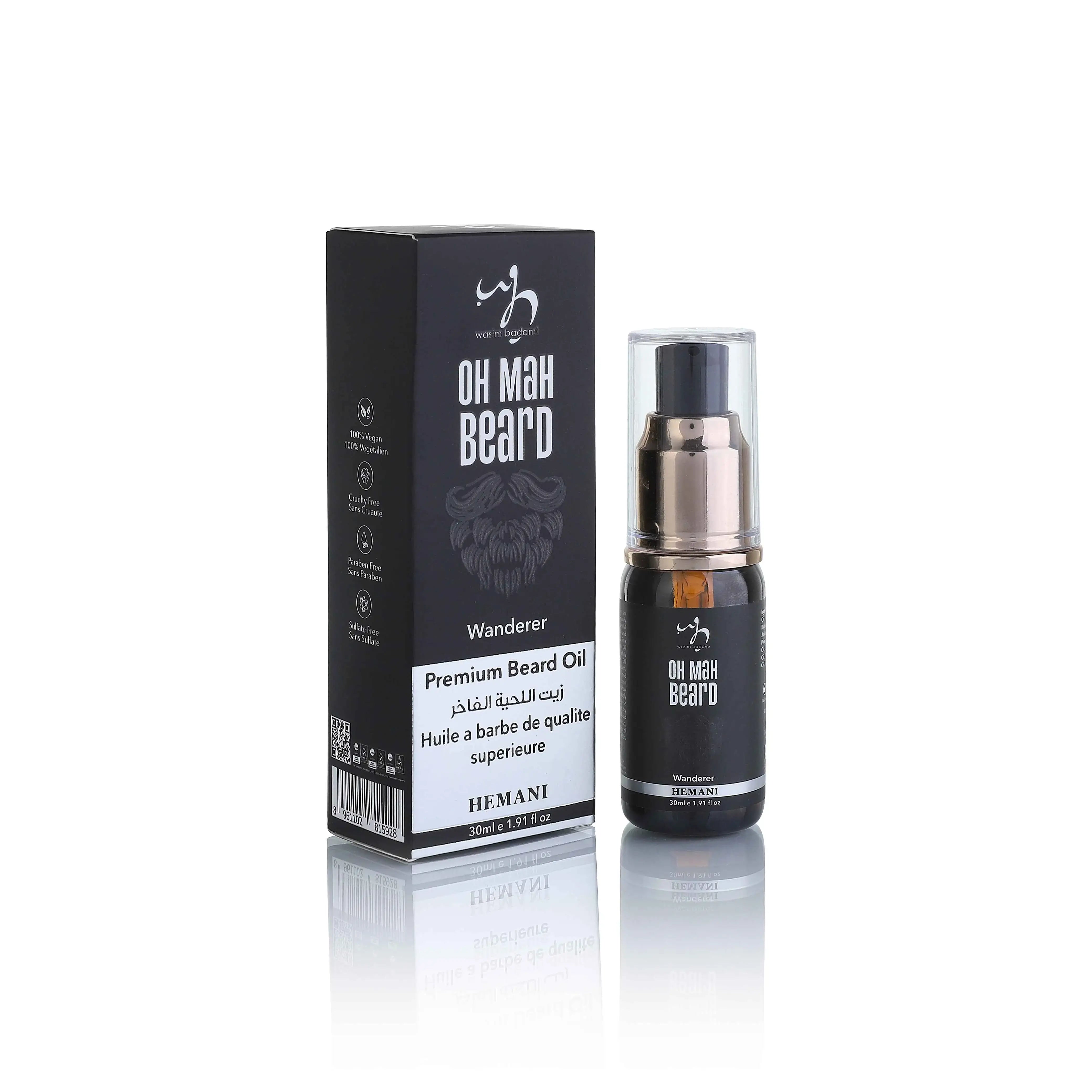 Oh Mah Beard - Premium Beard Oil (Wanderer) 30ml