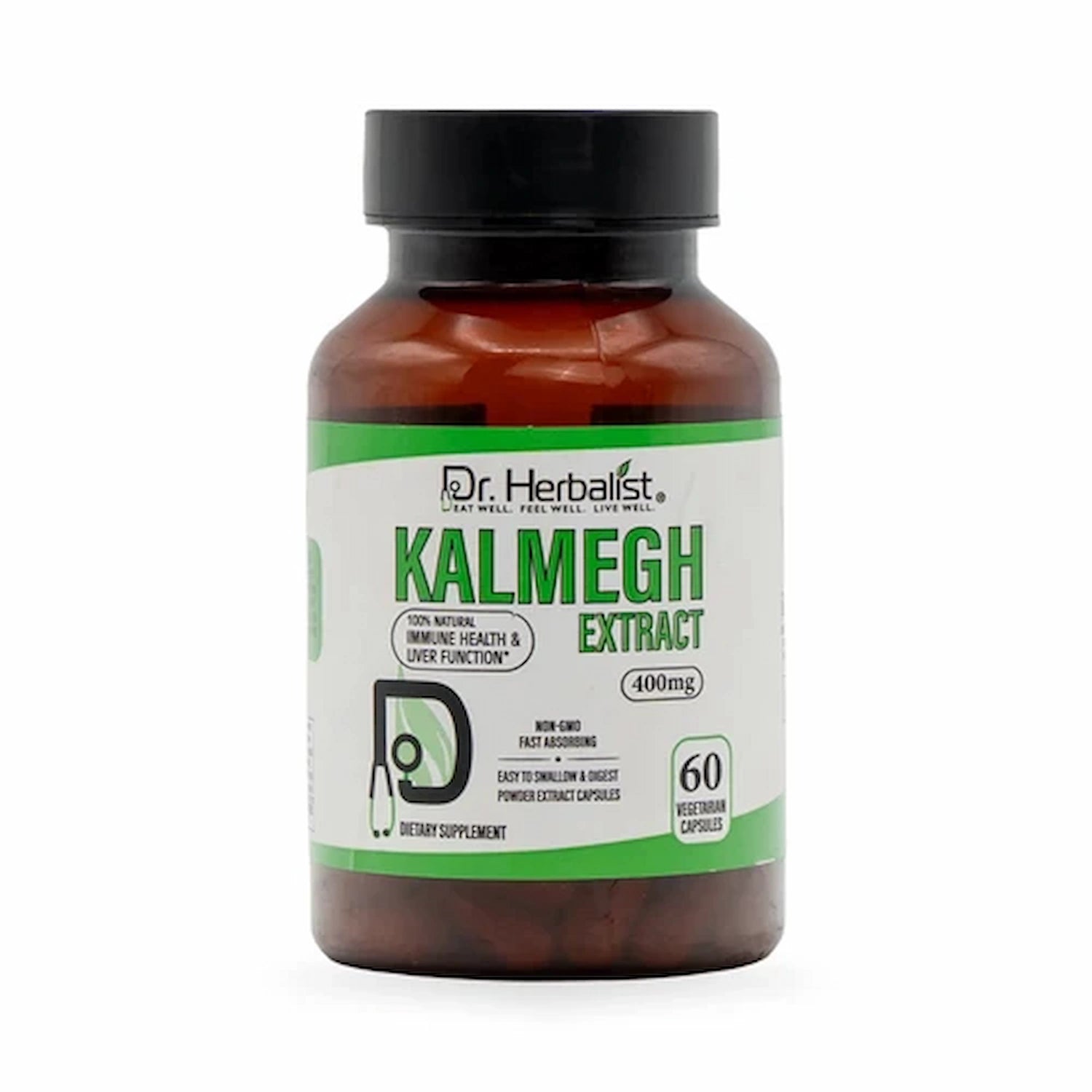 Dr. Herbalist Kalmegh 400mg Dietary Supplement Capsule