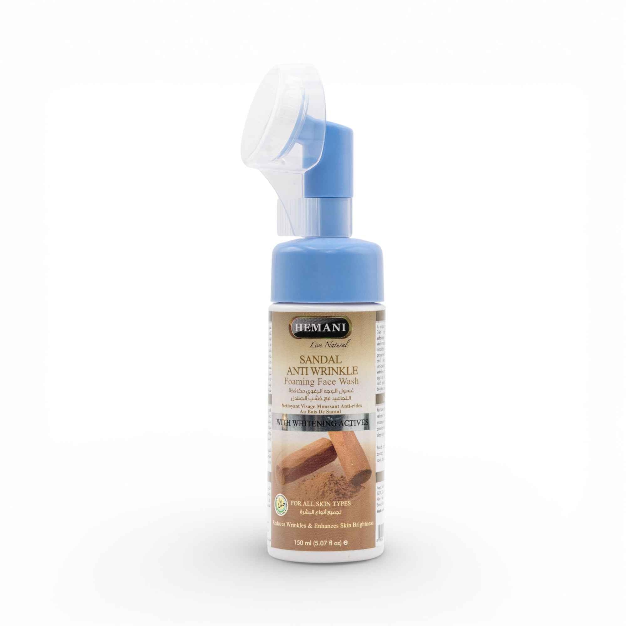 Anti Wrinkle Sandal Foaming Face Wash 150ml