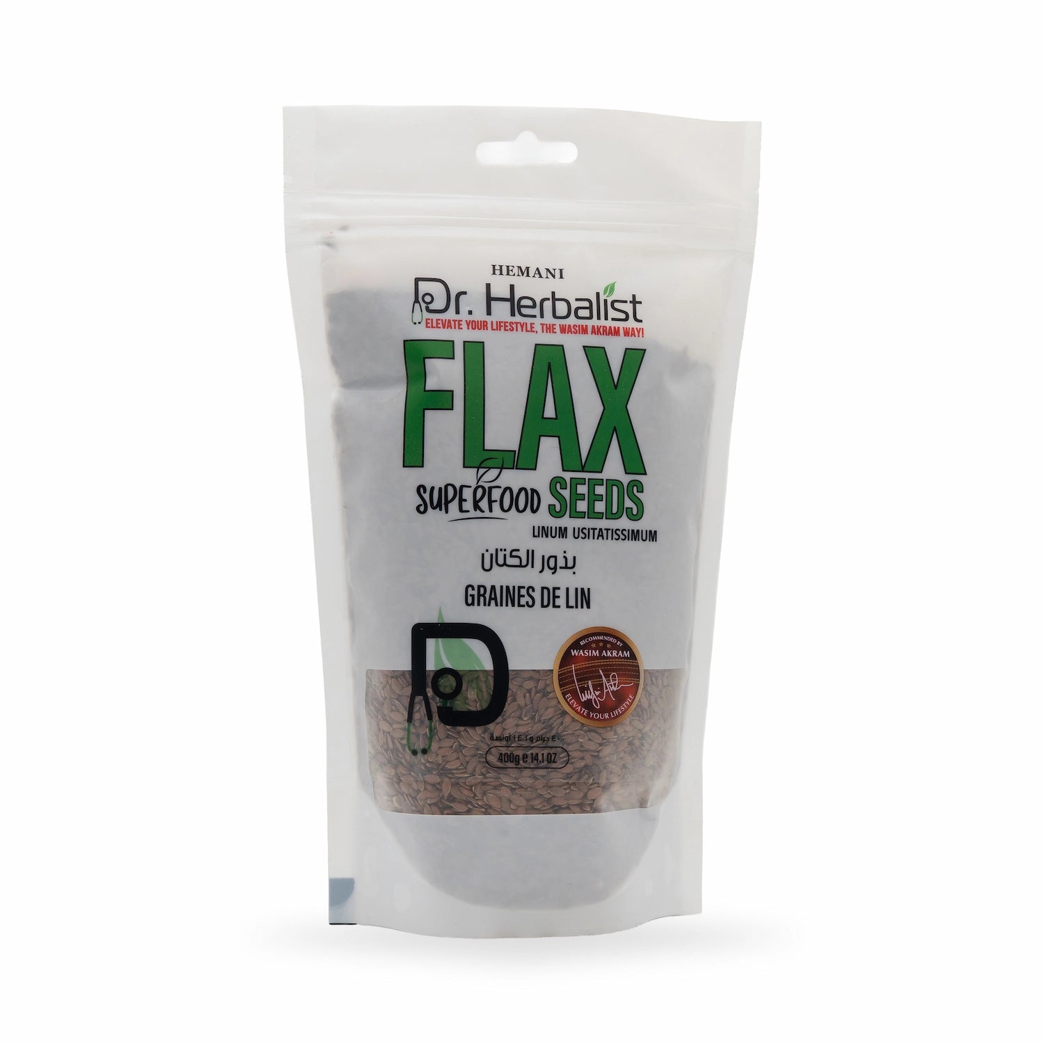 Dr. Herbalist Superfood – Flax Seeds 400gm