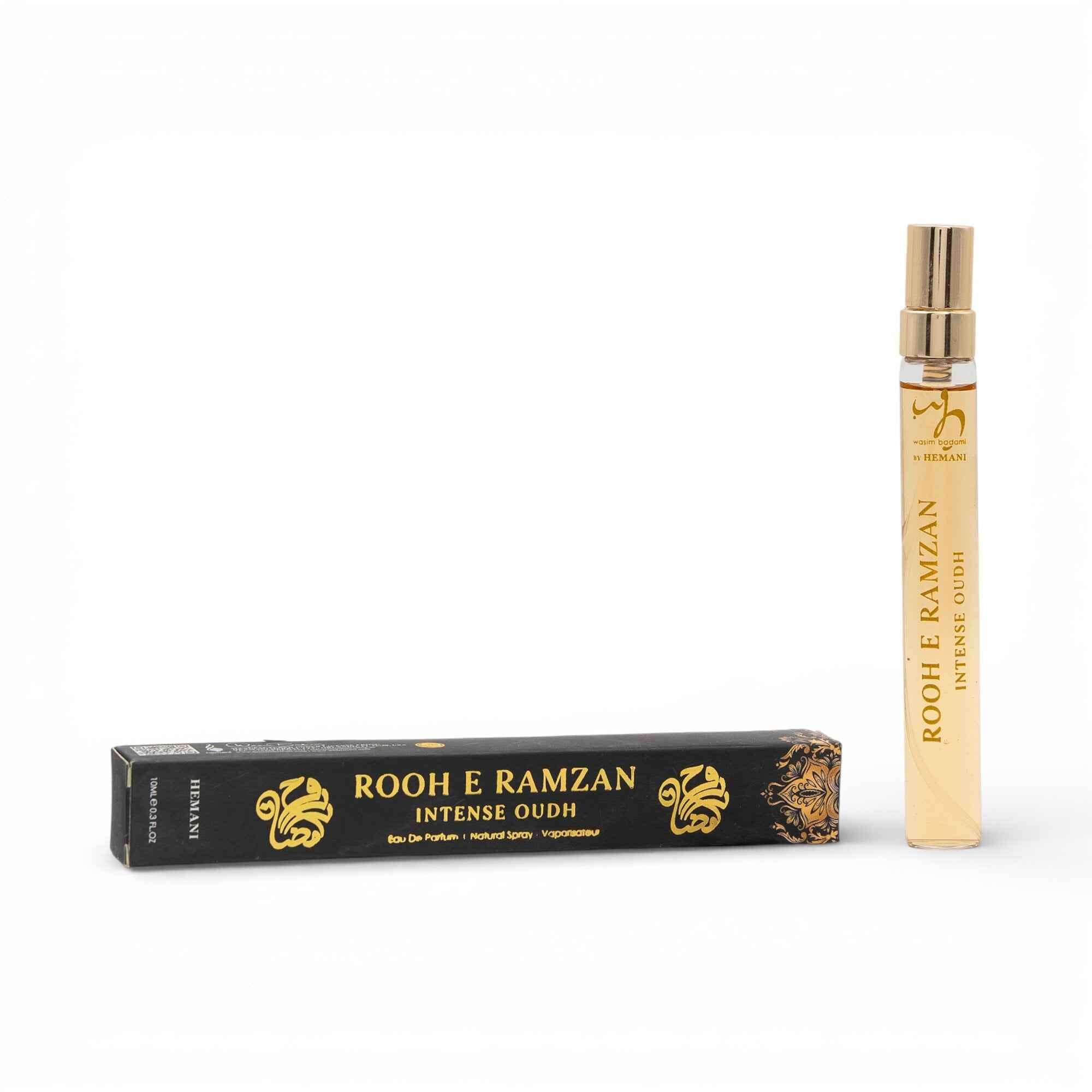 Rooh e Ramzan Intense Oud EDP Unisex Travel Perfume 10ml