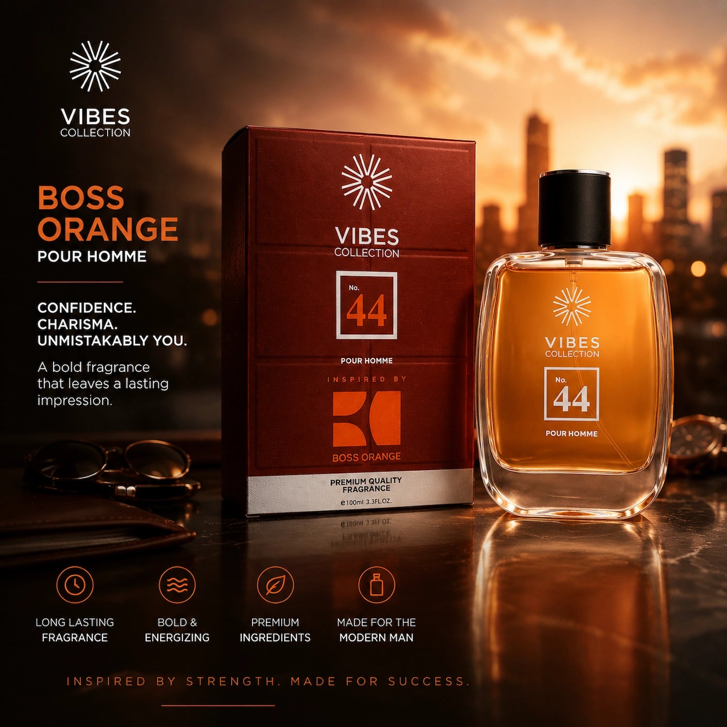 Vibes Collection Perfume No 44 For Men 100ml