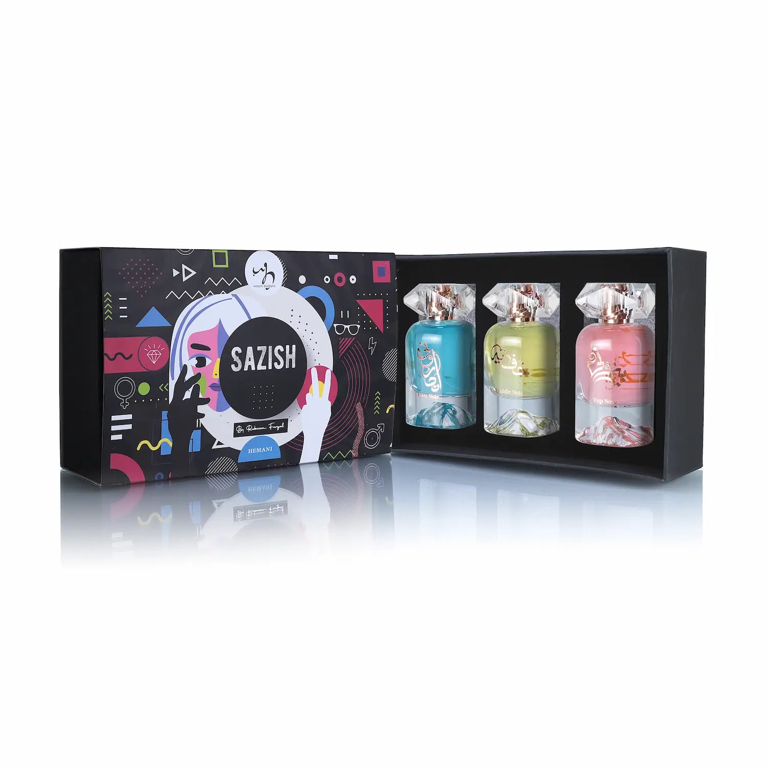 Sazish By Rebecca Faryal 3in1 Perfume Set 150ml