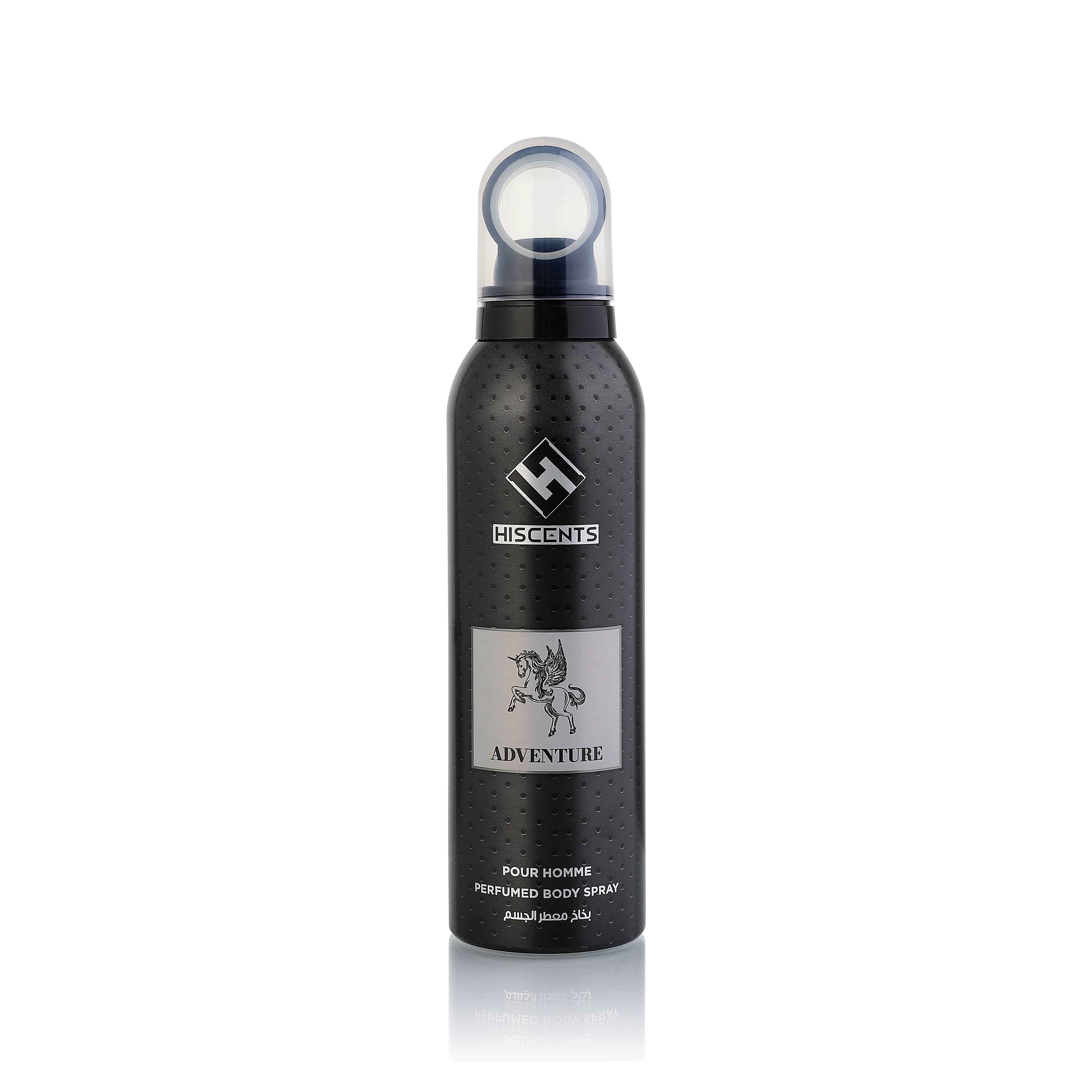 Hiscents Adventure Body Spray 200ml