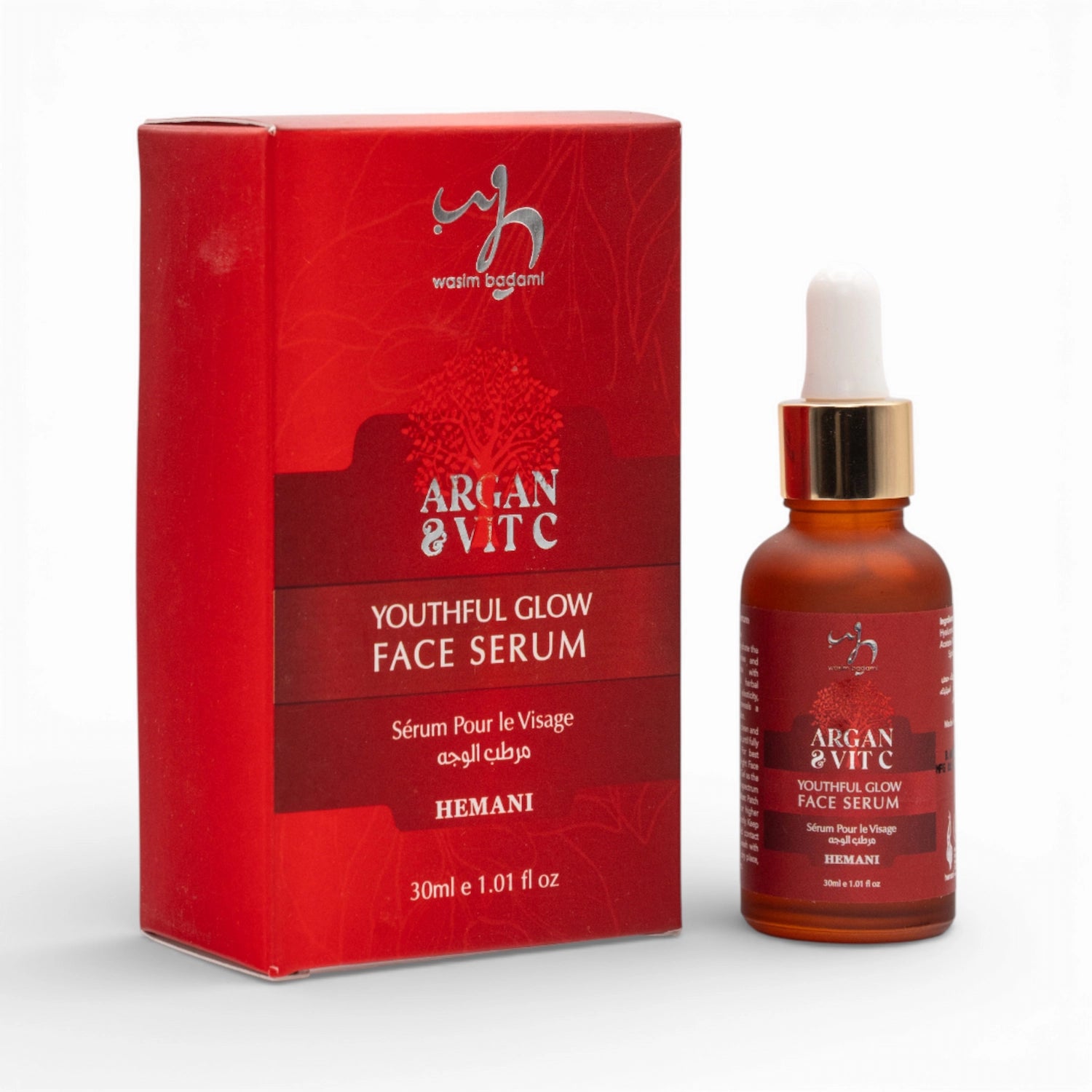Youthful Glow Vitamin C Face Serum with Argan Oil - 30ml