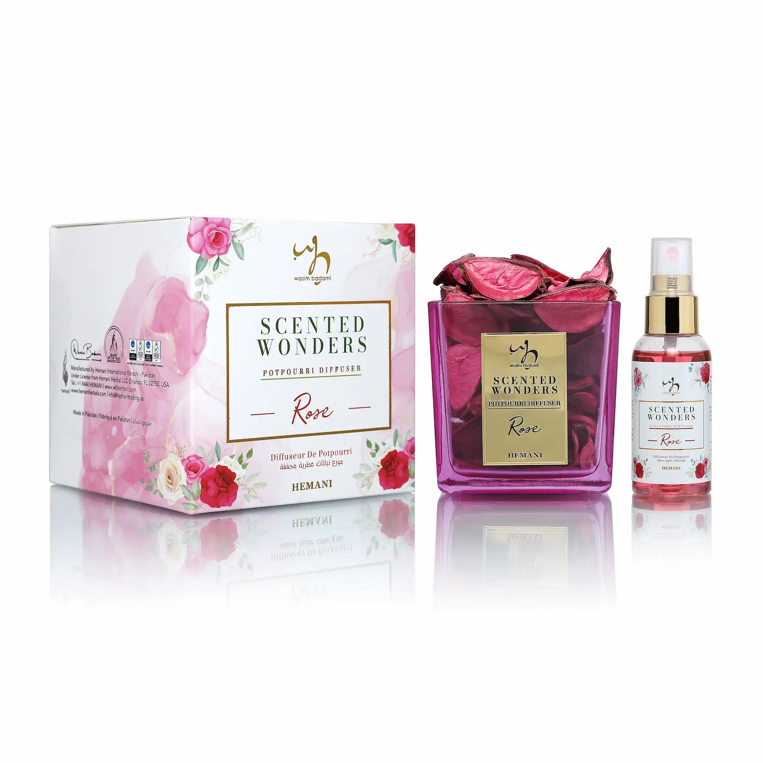 Scented Wonders Potpourri Diffuser - Rose