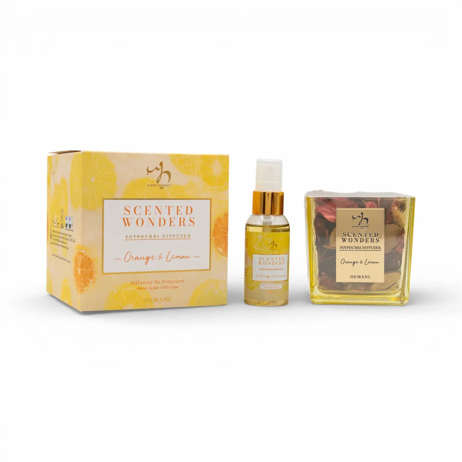Scented Wonders Potpourri Diffuser - Orange & Lemon