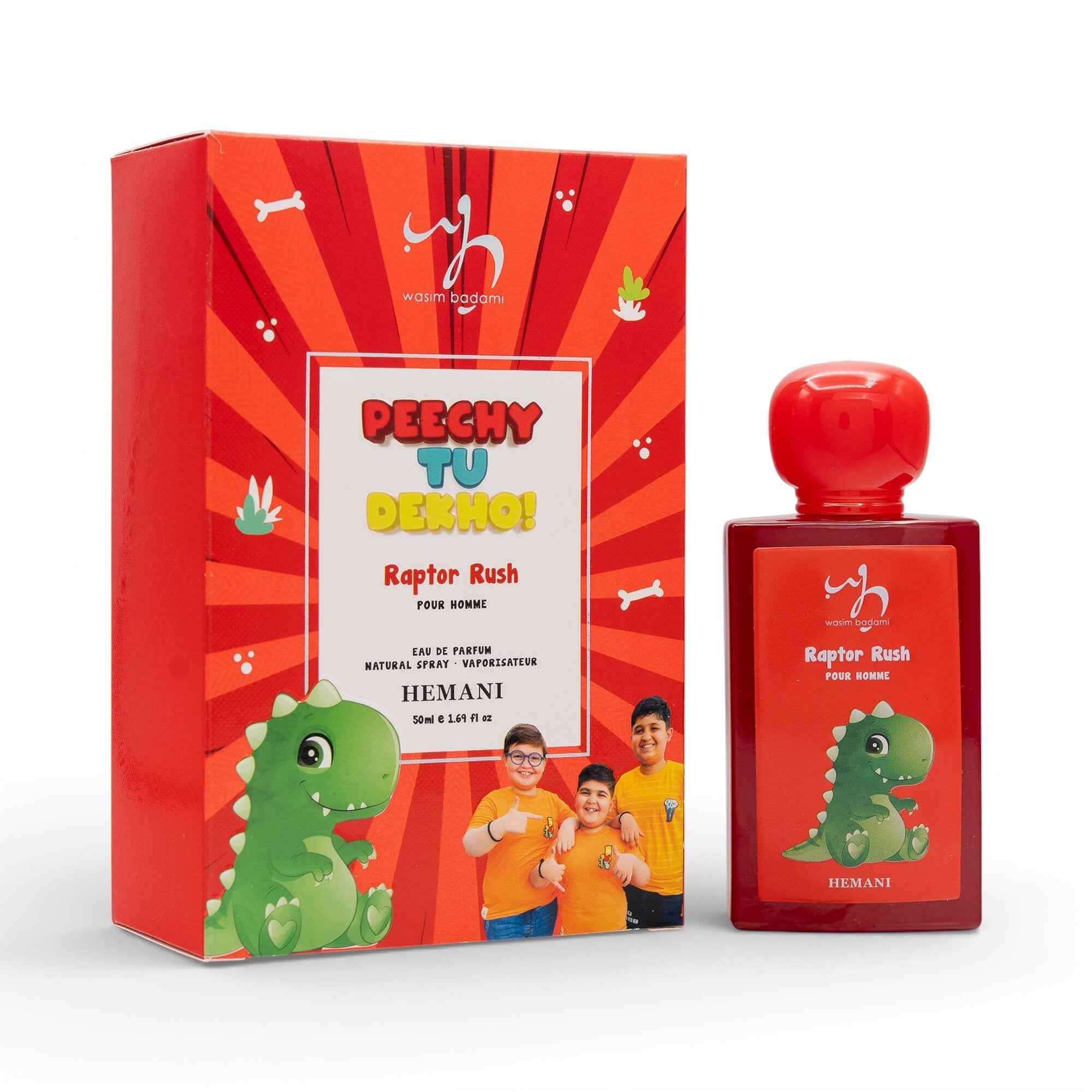 Peechy tu dekho Raptor Rush Perfume for Boys – 50ml