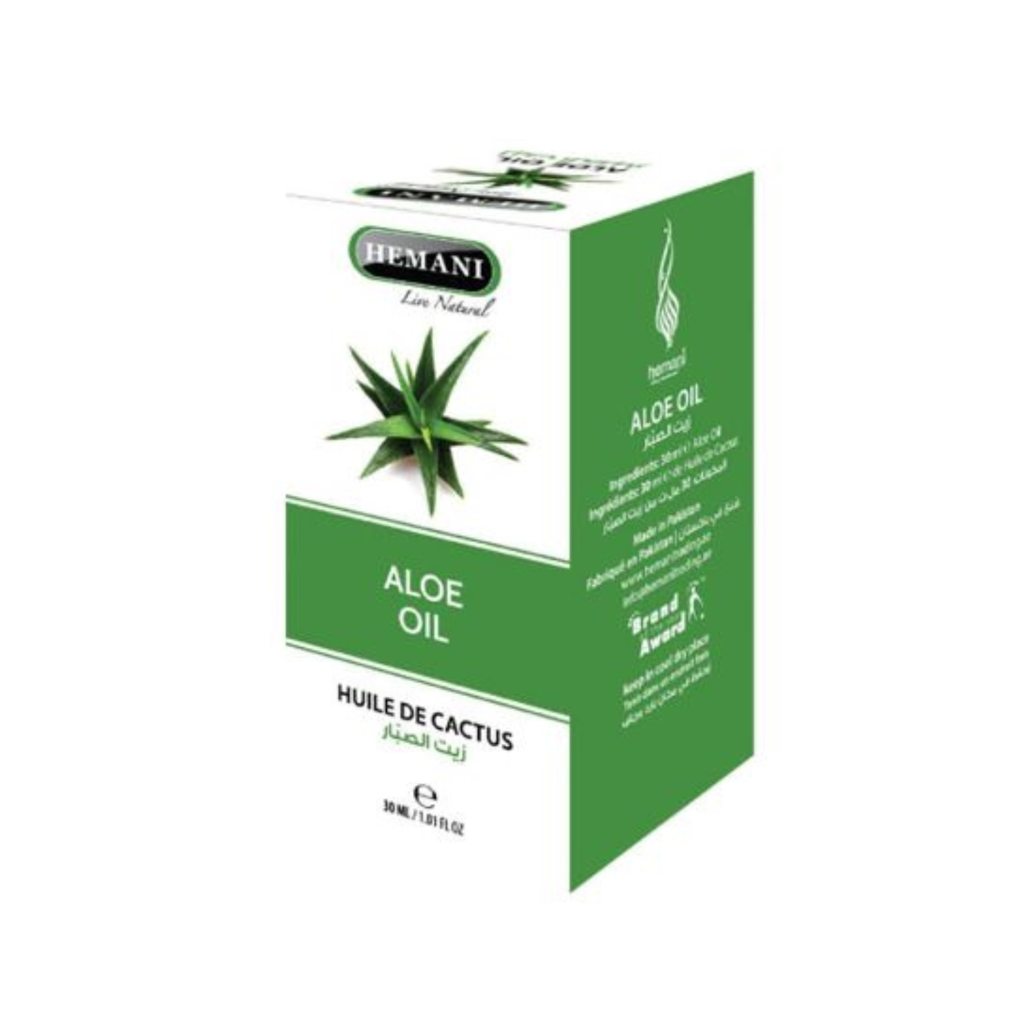 Aloe Vera Herbal Oil 30ml