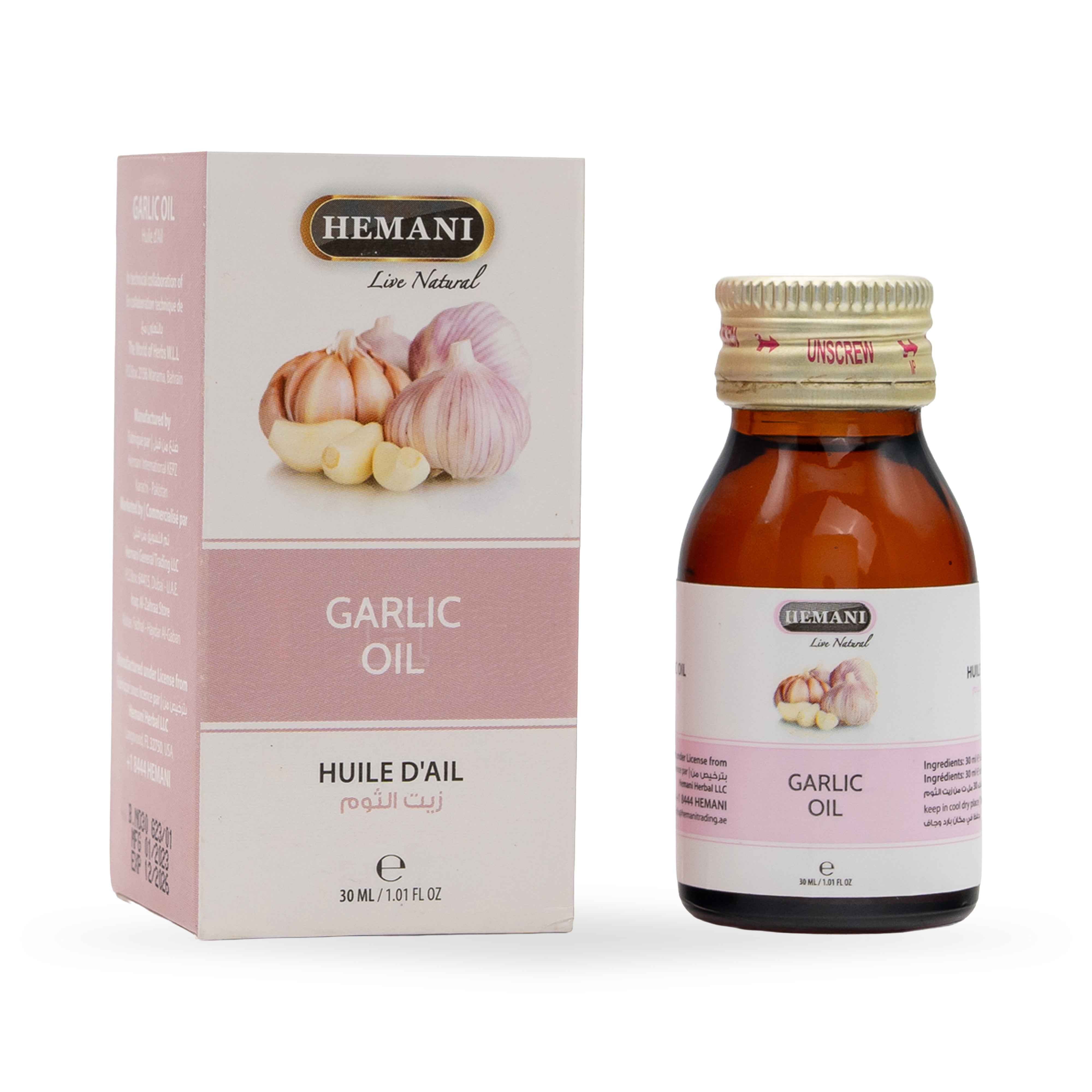 Herbal Oil 30ml - Garlic