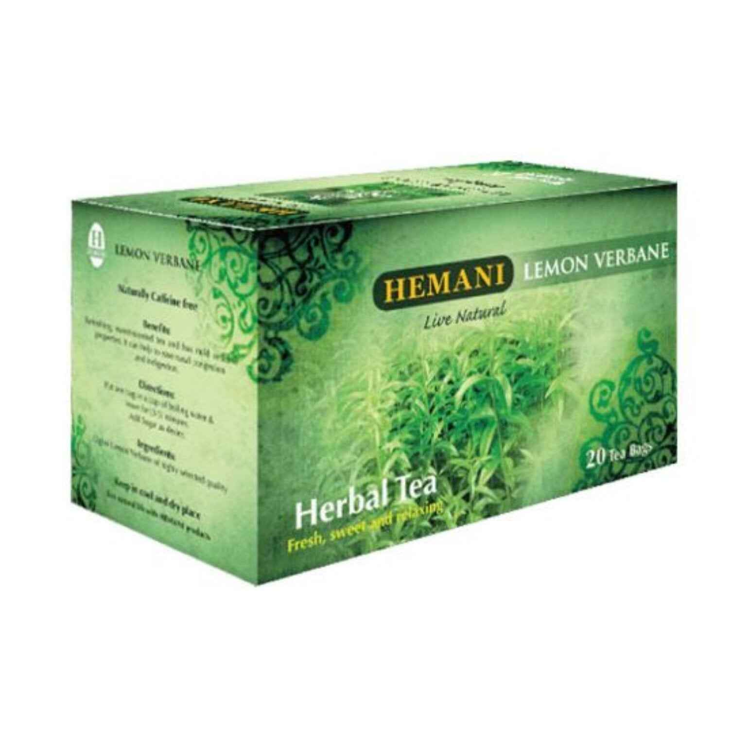 Lemon Verbena Herbal Tea - 20 Tea Bags