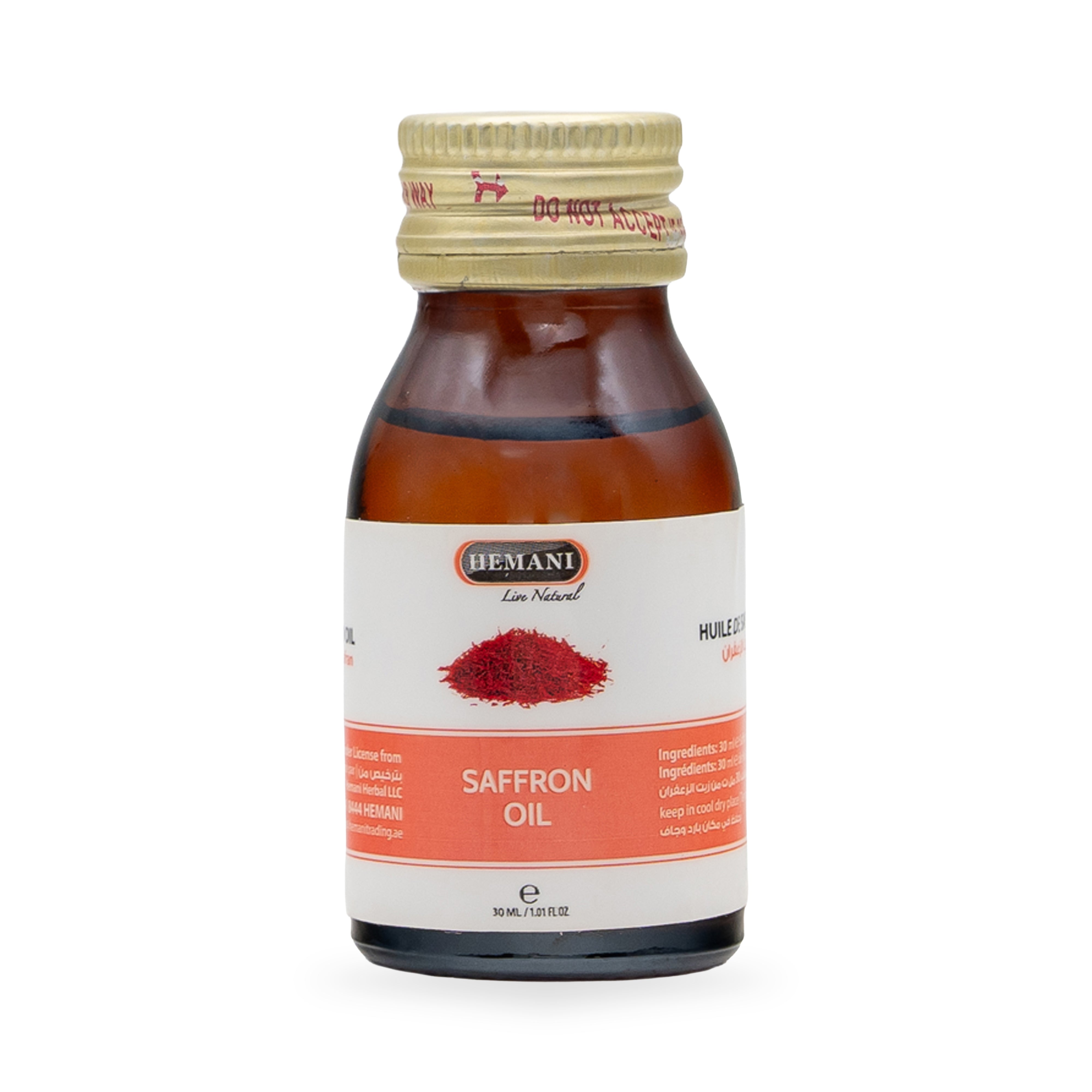 Herbal Oil 30ml - Saffron