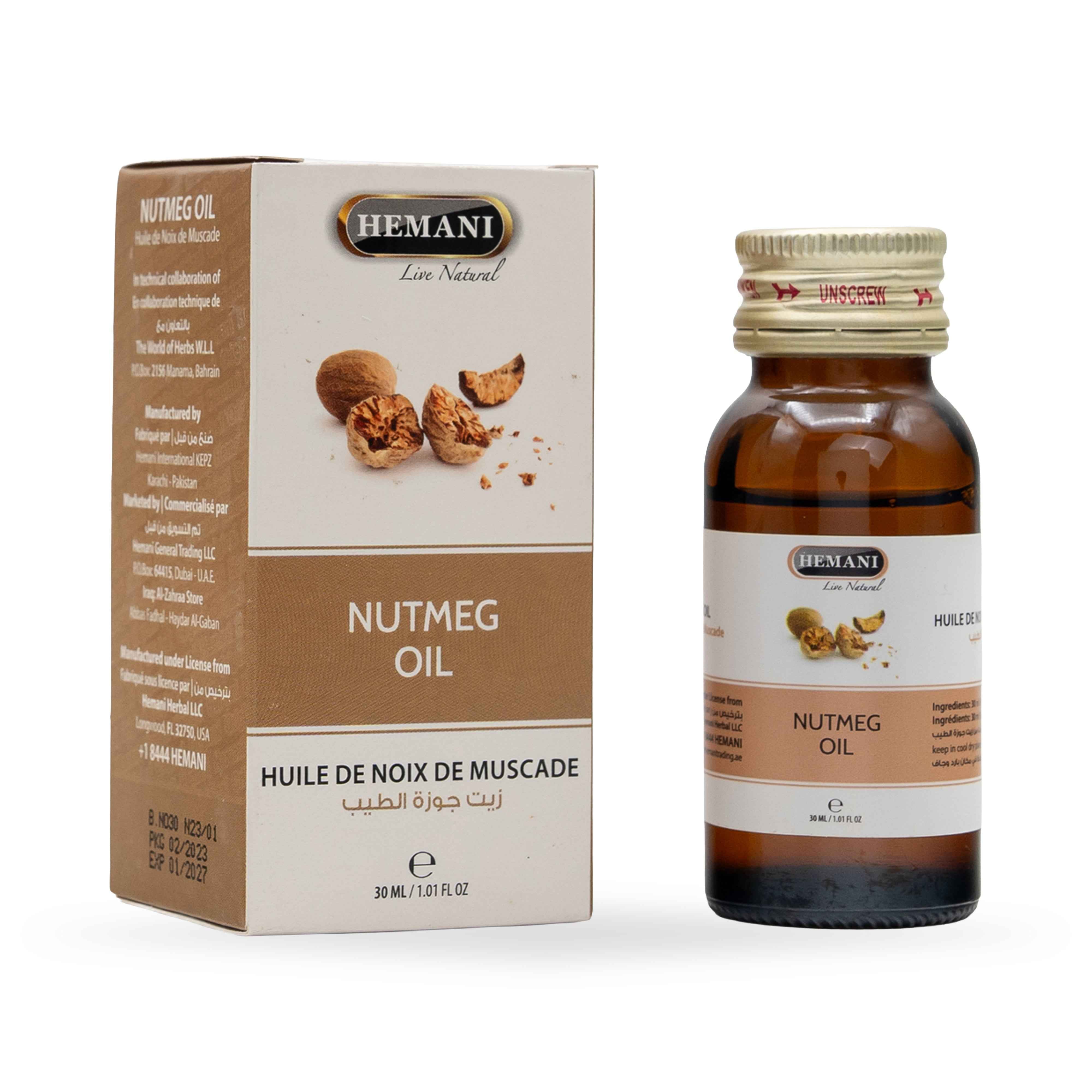 Herbal Oil 30ml - Nutmeg