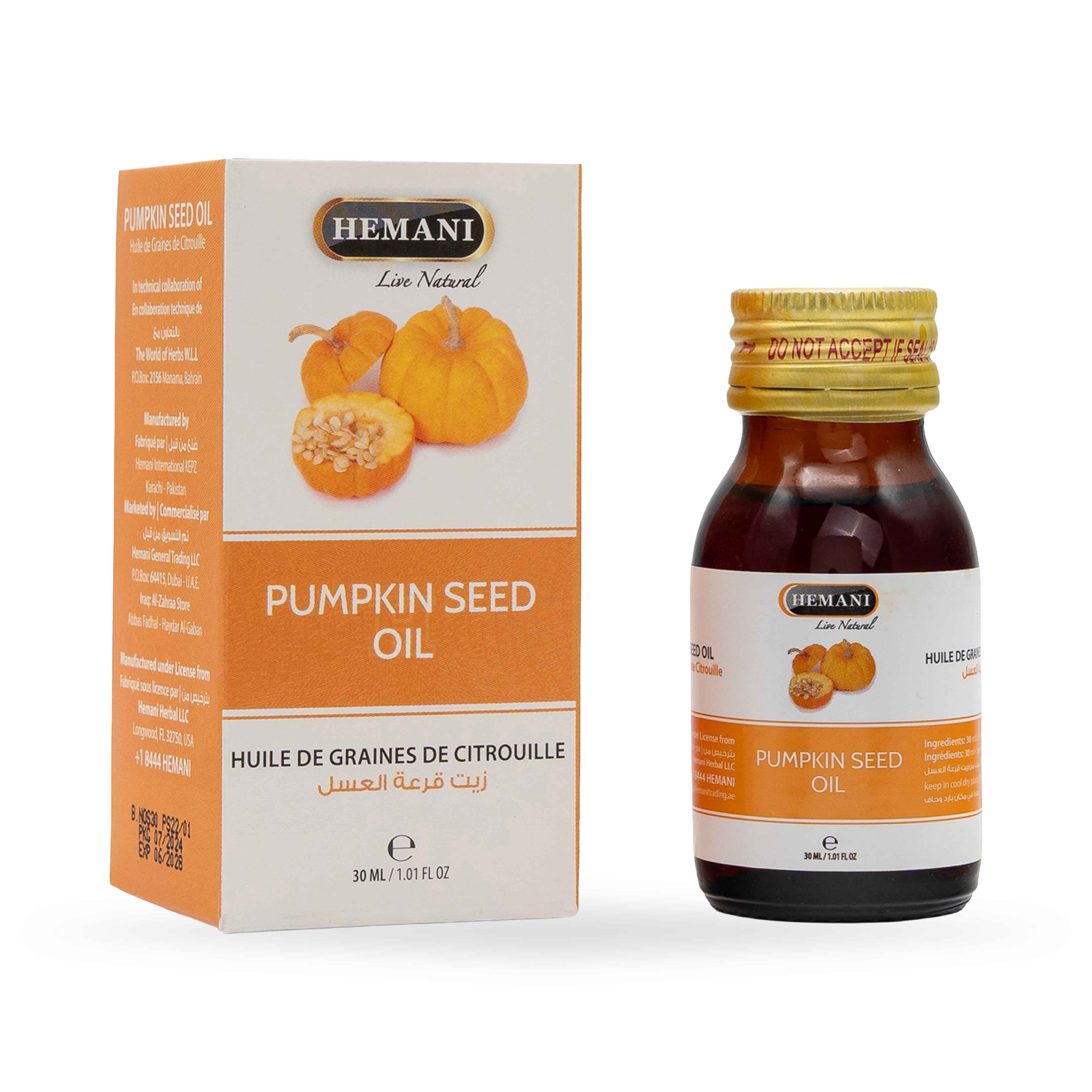 Herbal Oil 30ml - Pumpkin