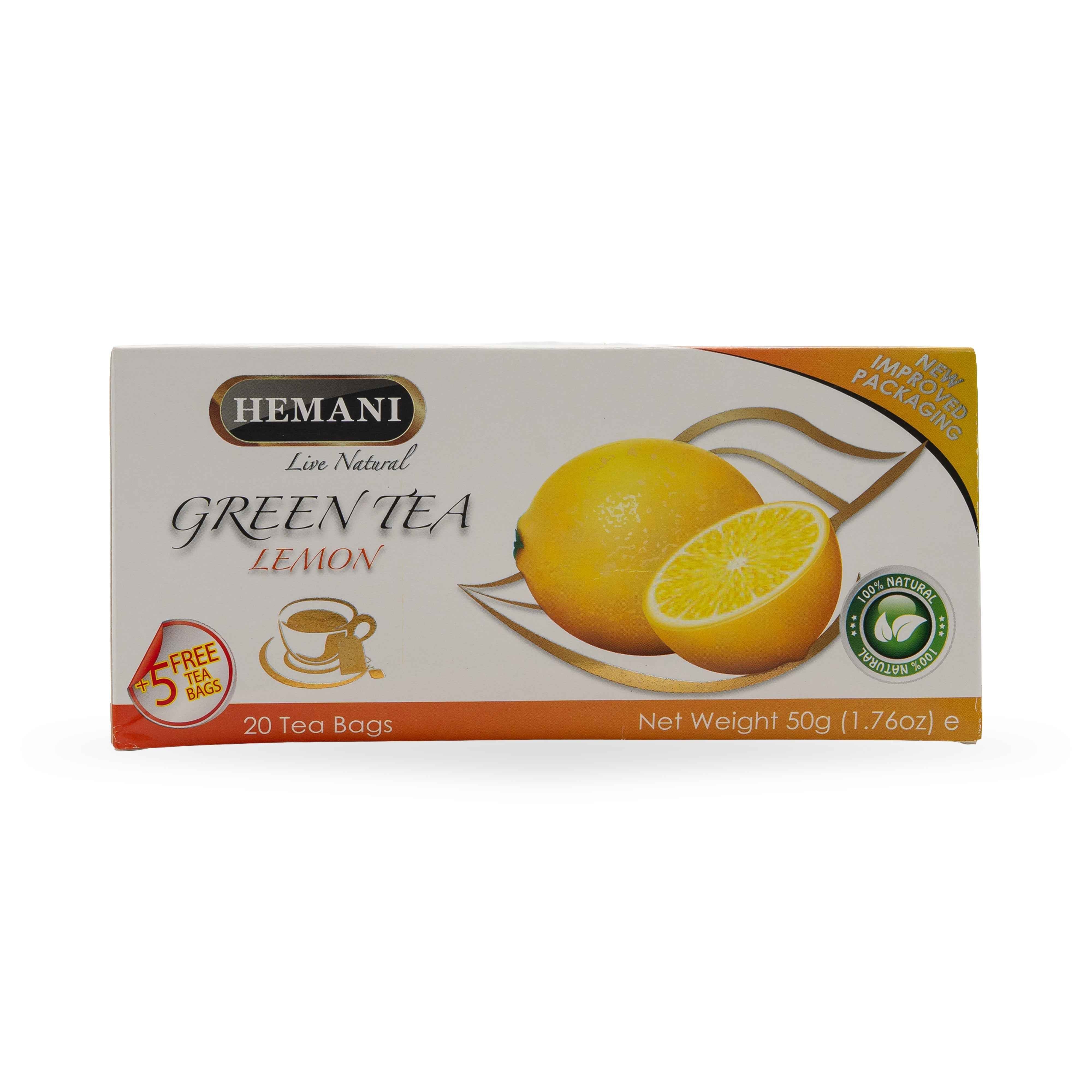 Lemon Green Tea - 20 Tea Bags