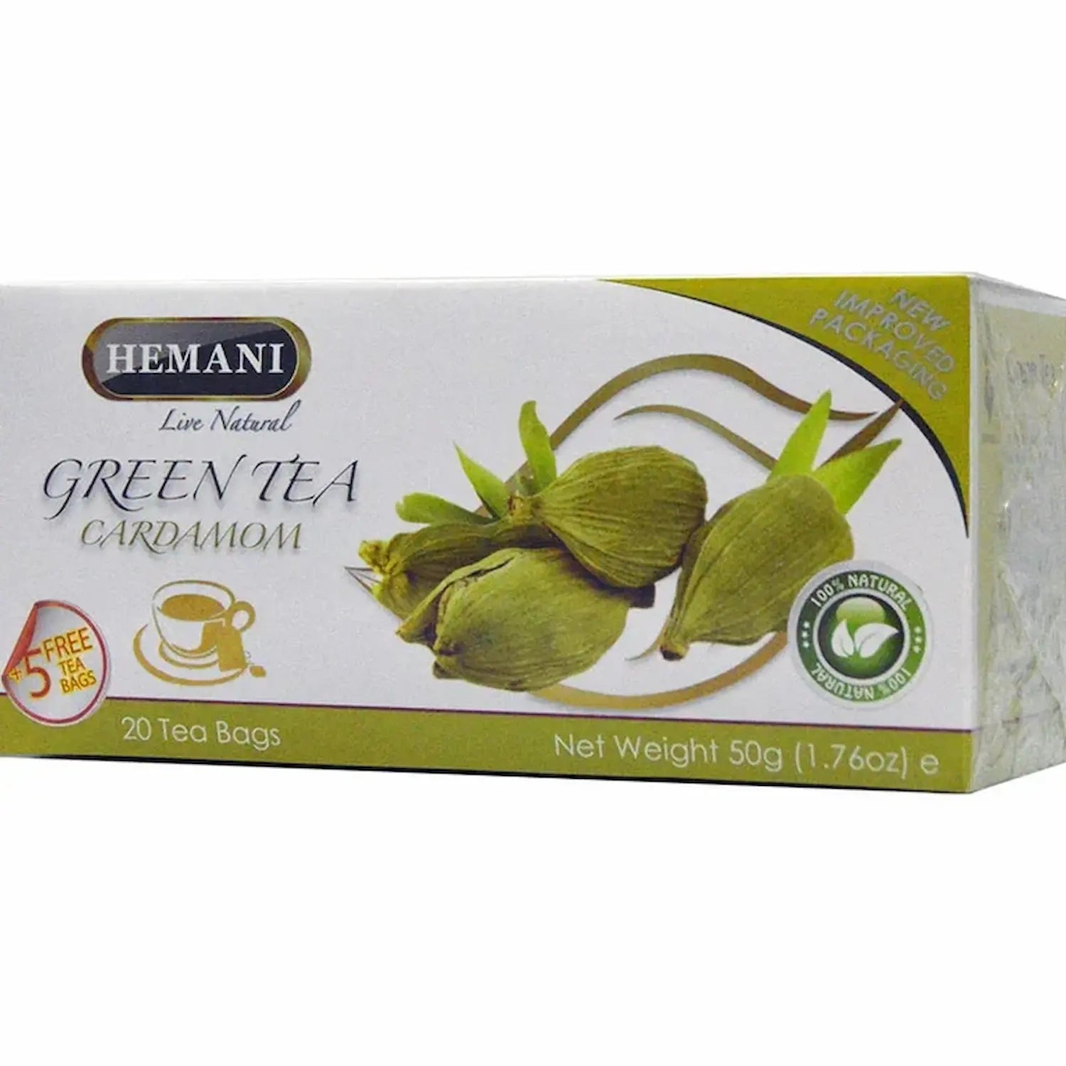 Cardamom Green Tea – 20 Tea Bags