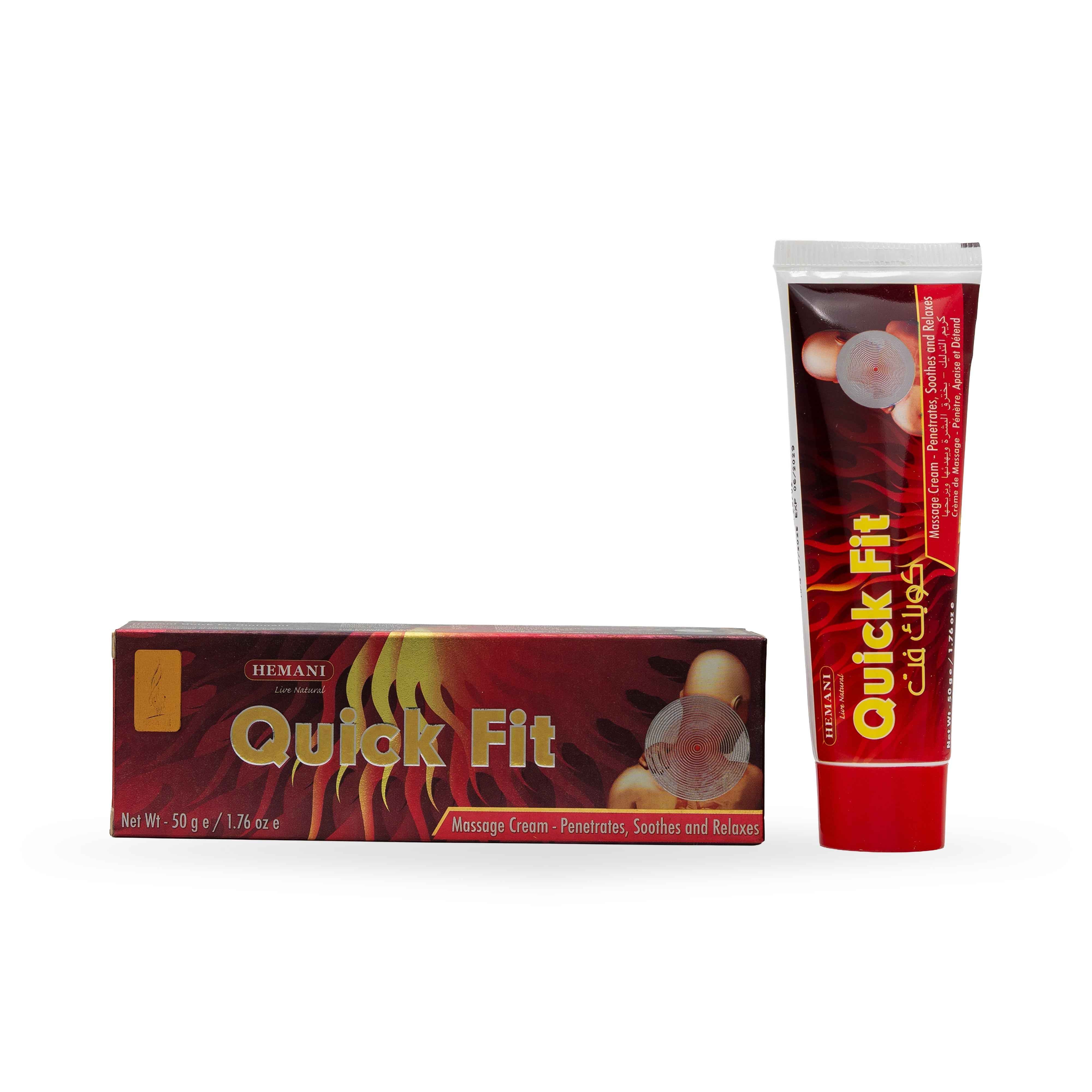 Pain Relief Massage Cream - Quick Fit (50g)