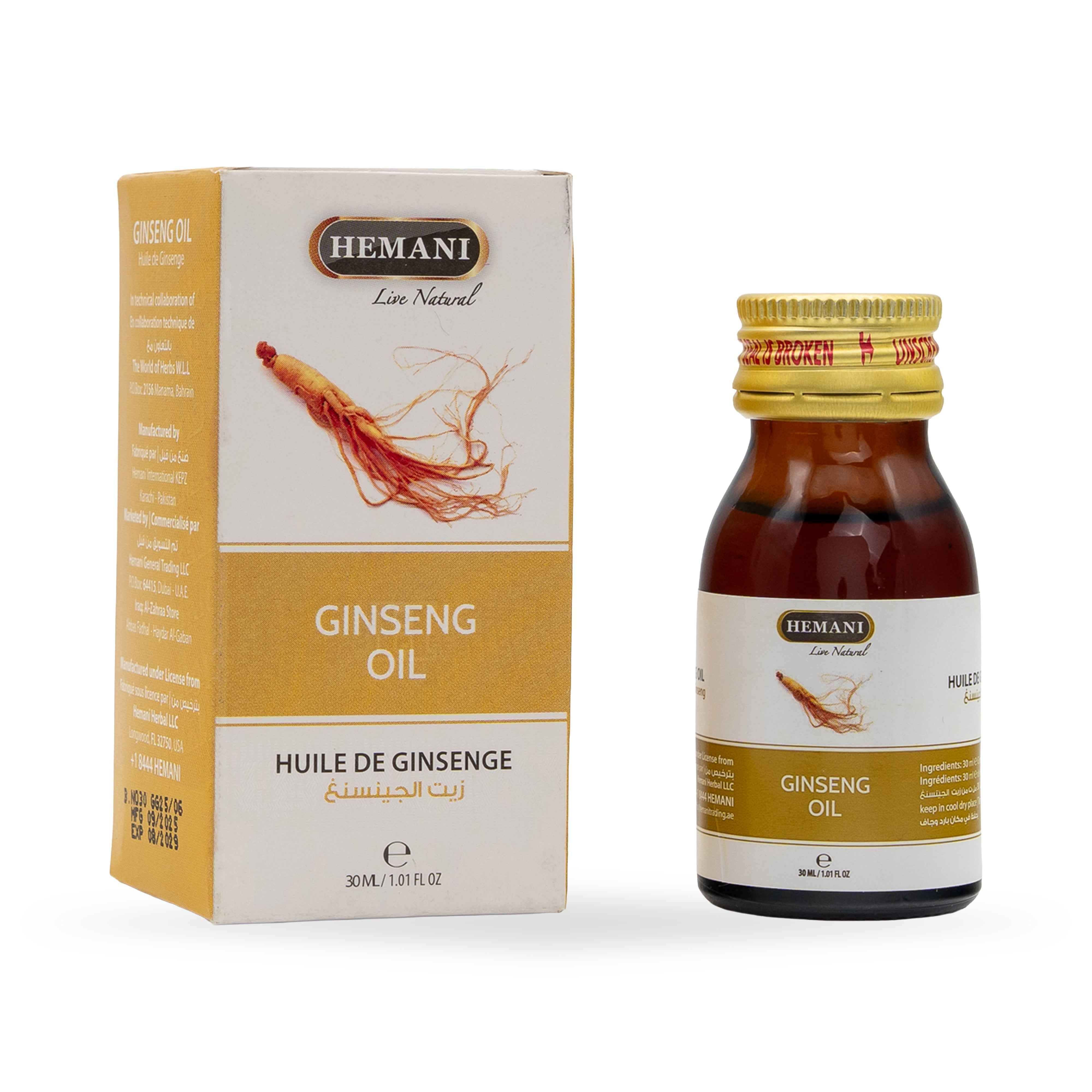 Ginseng Herbal Oil 30ml