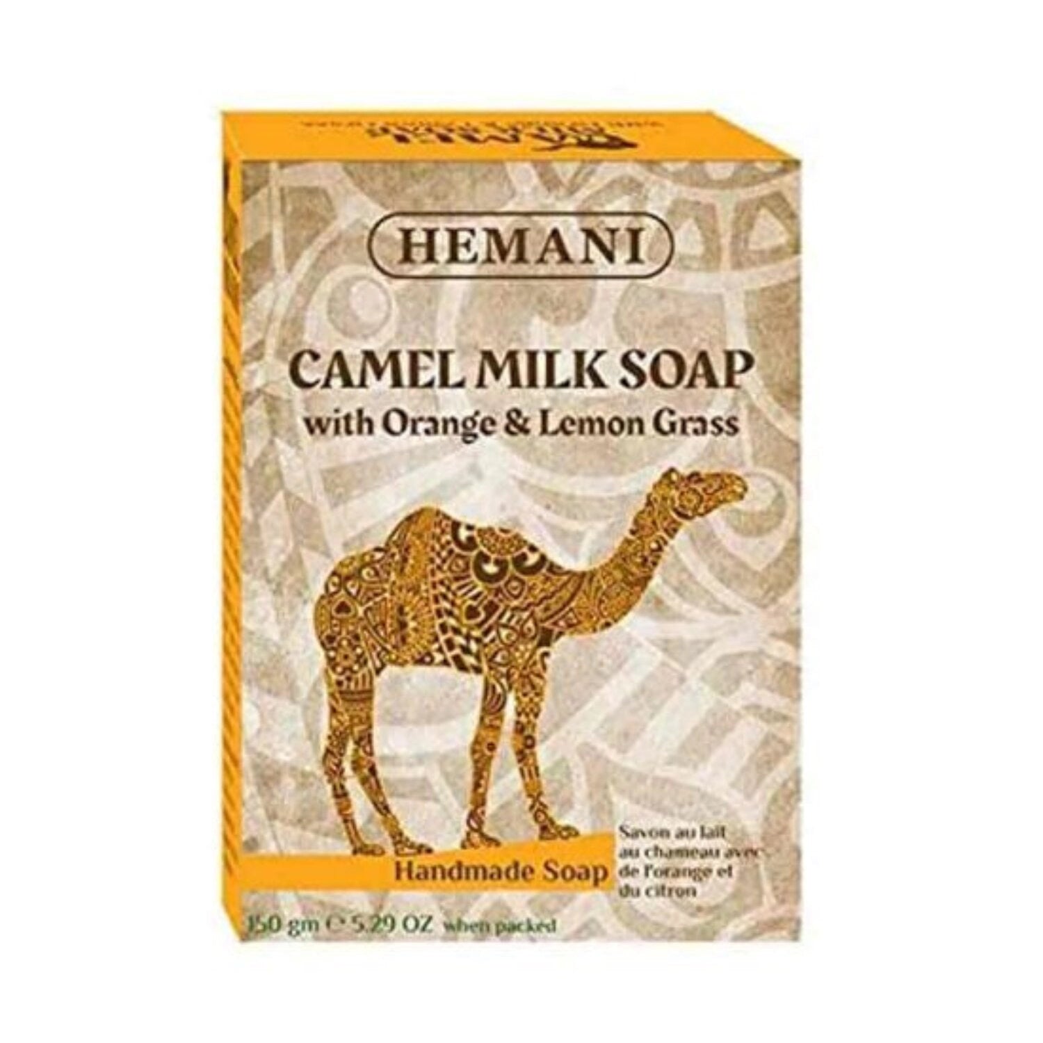 Camel Milk Soap - Orange & Lemongrass 150g