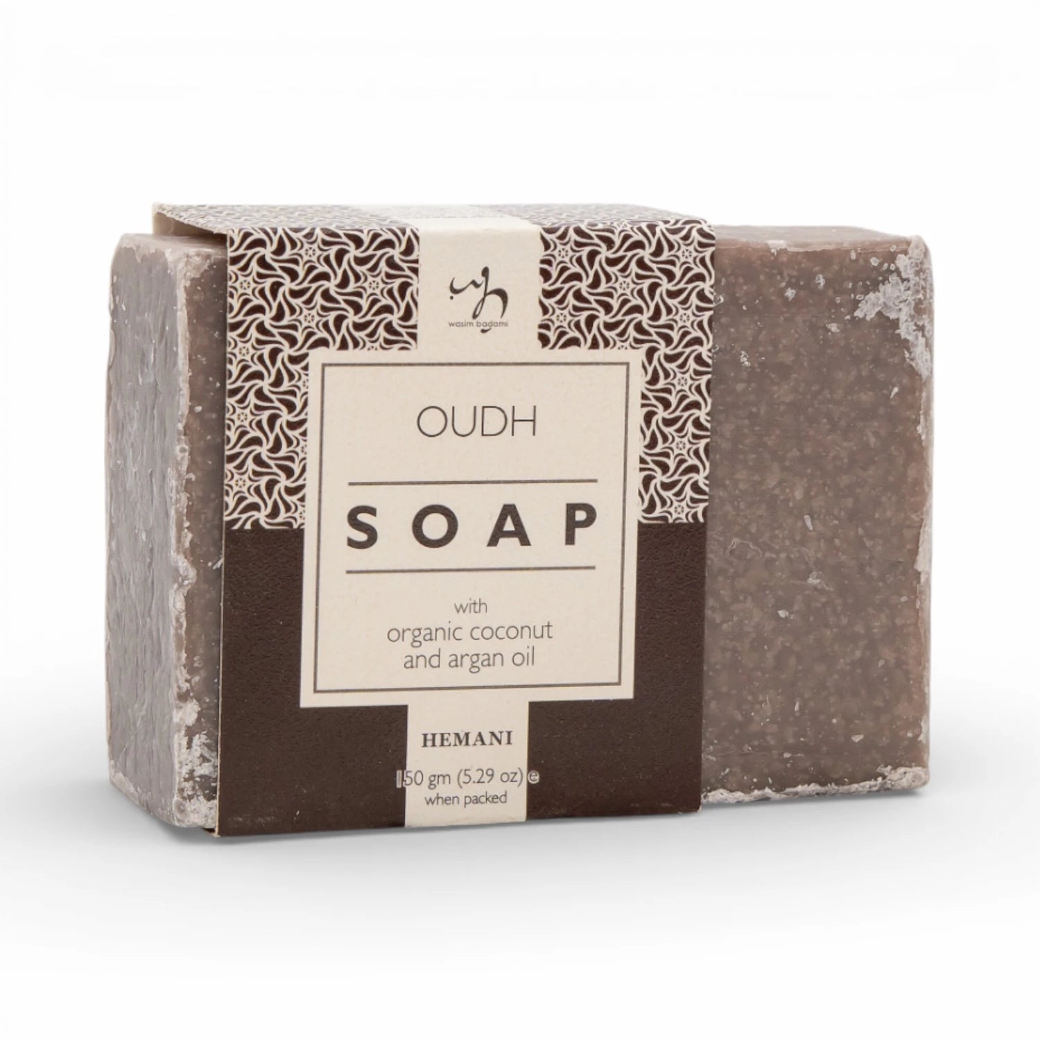 Soap with Organic Argan & Coconut Oil - Oud 150g
