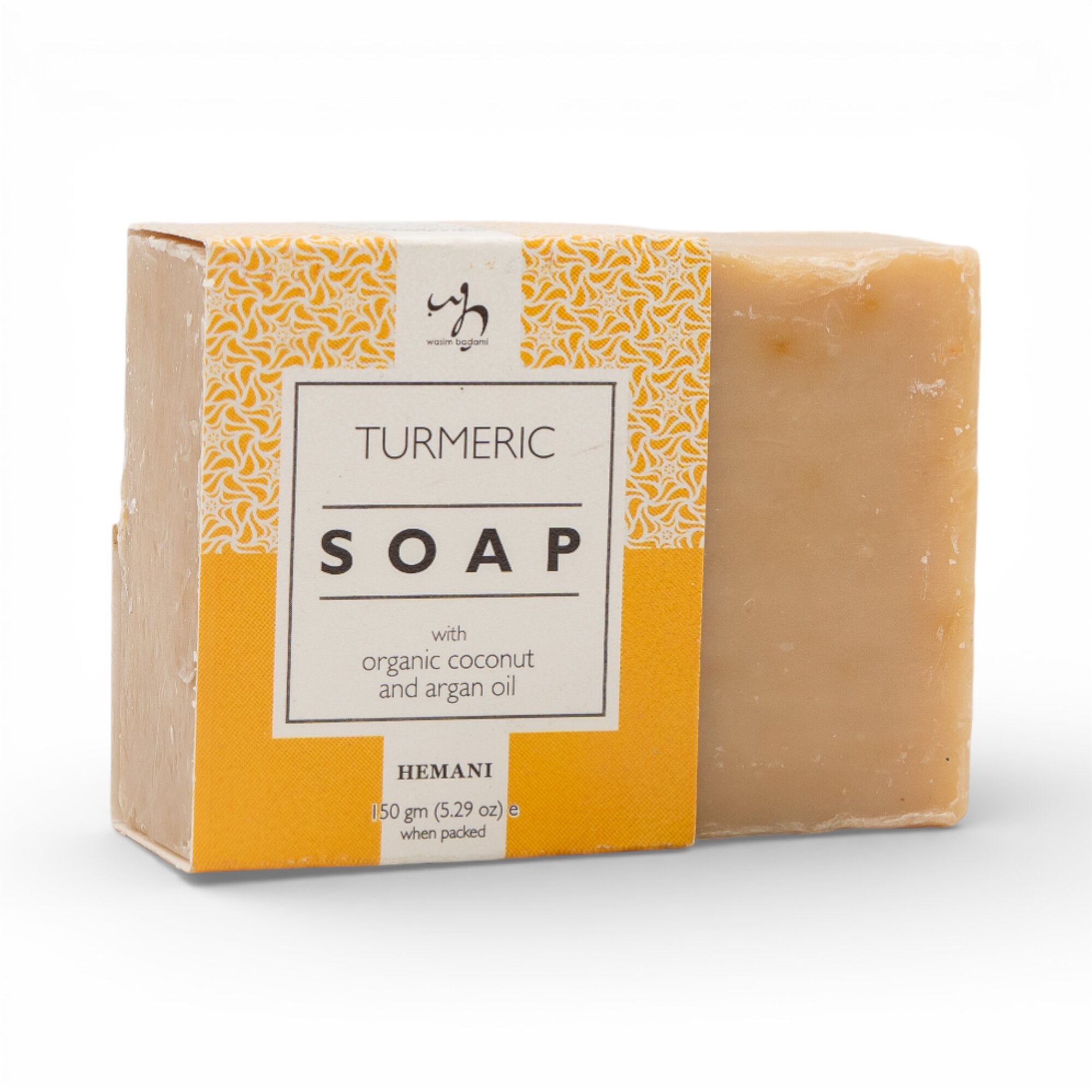Soap with Organic Argan & Coconut Oil - Turmeric 150g