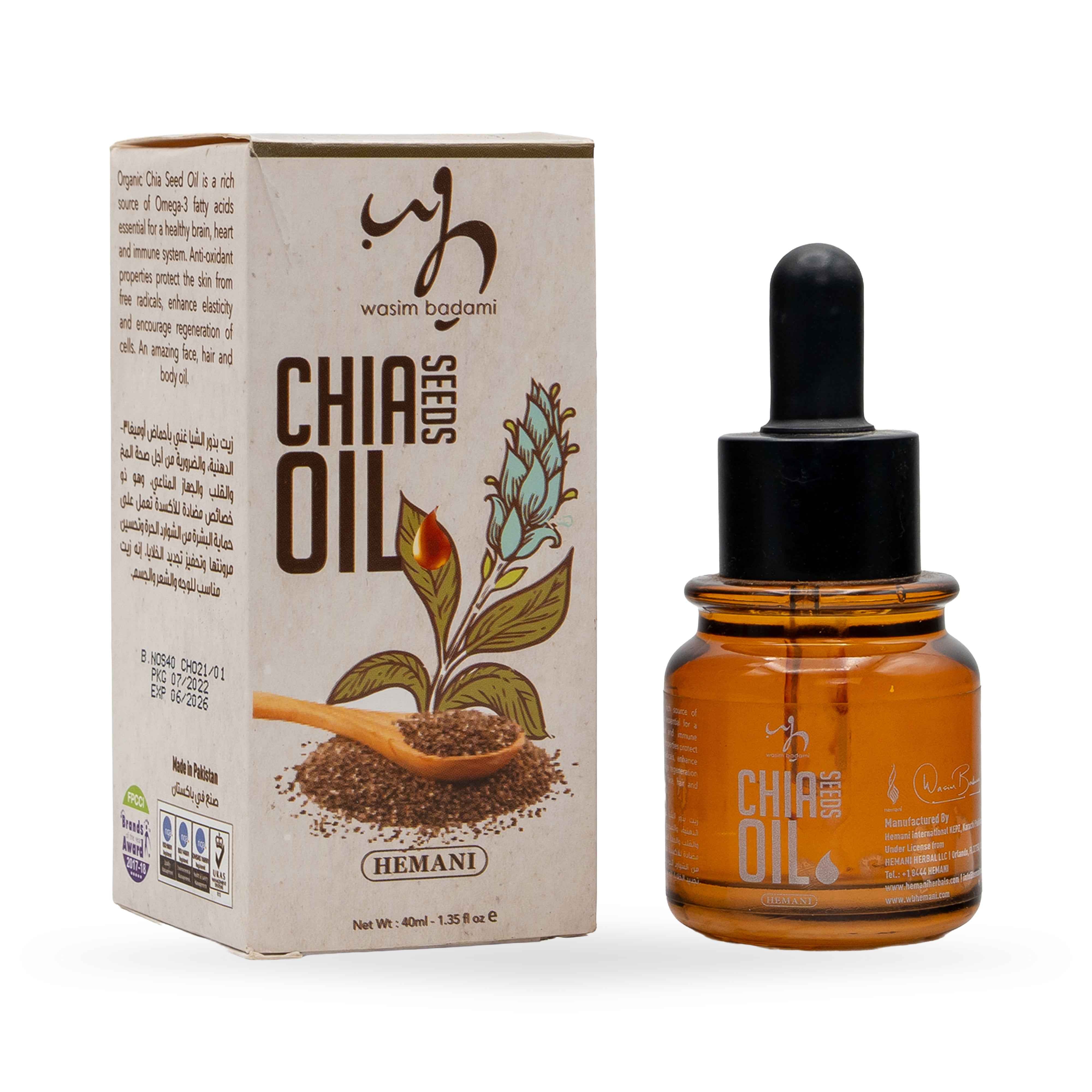 Herbal Oil 40ml - Chia Seed