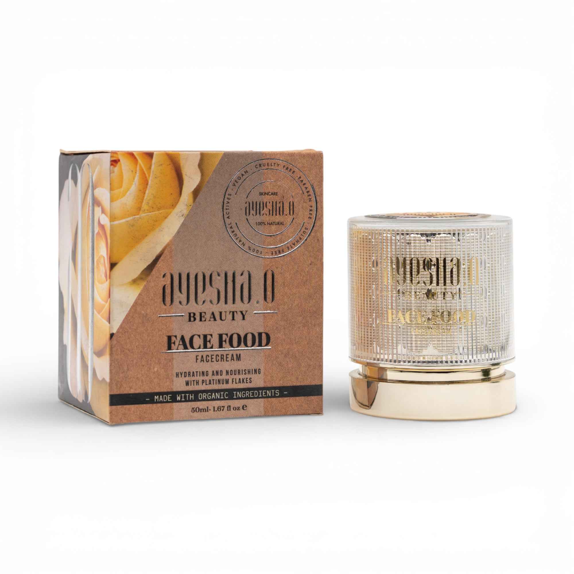 Face Food - Face Cream with Platinum Flakes | AO Beauty