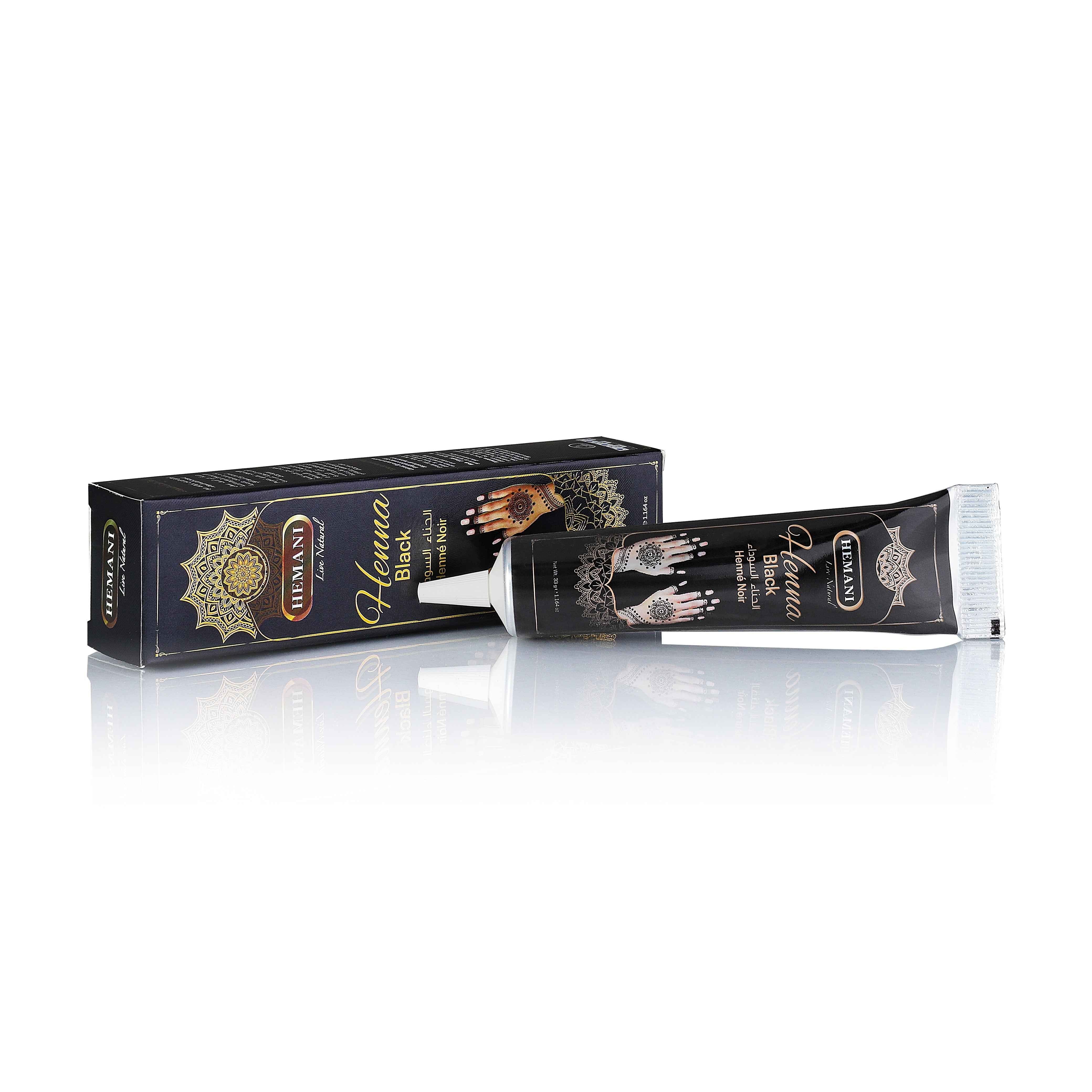 Herbal Henna Tube – Black 33g