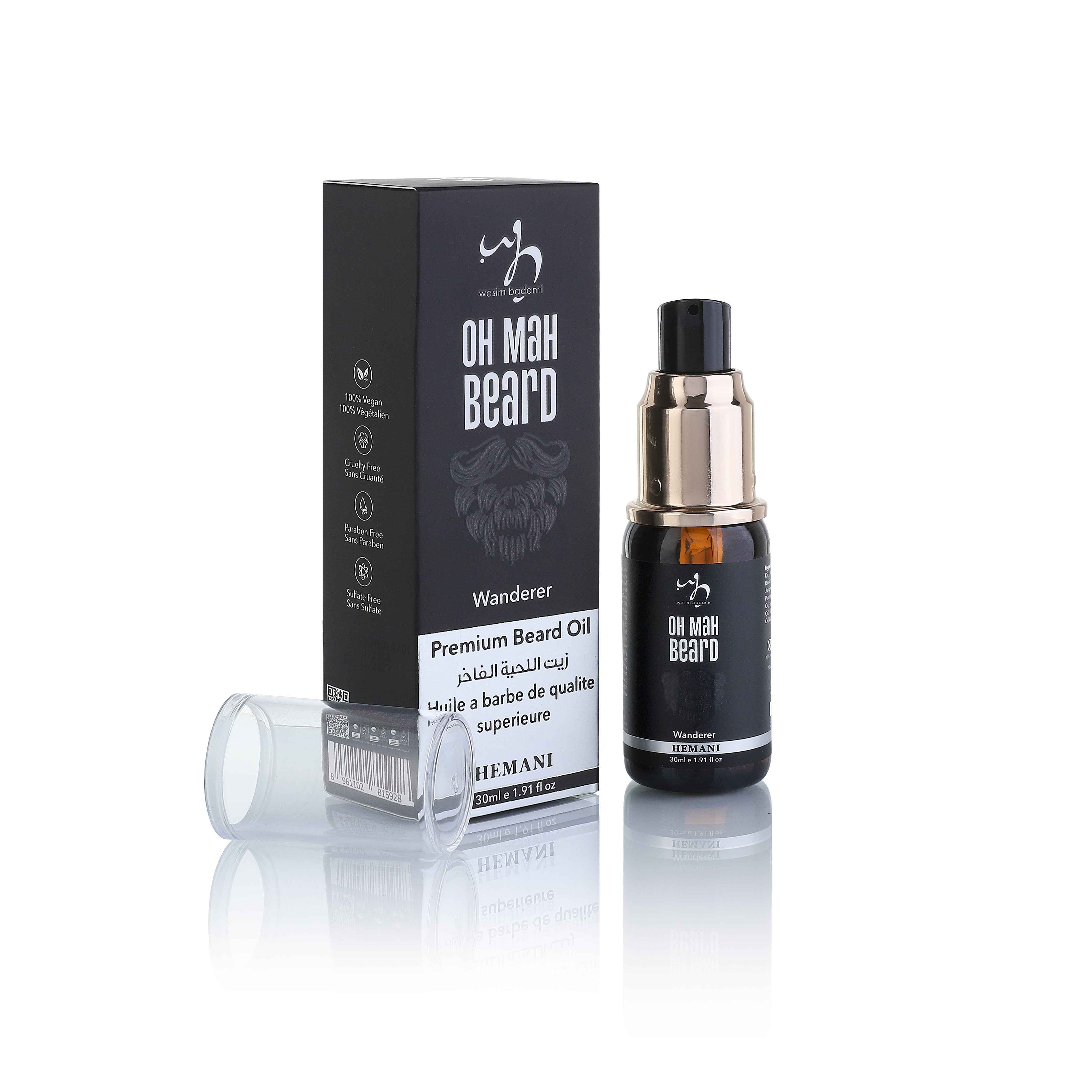 Oh Mah Beard - Premium Beard Oil (Wanderer) 30ml