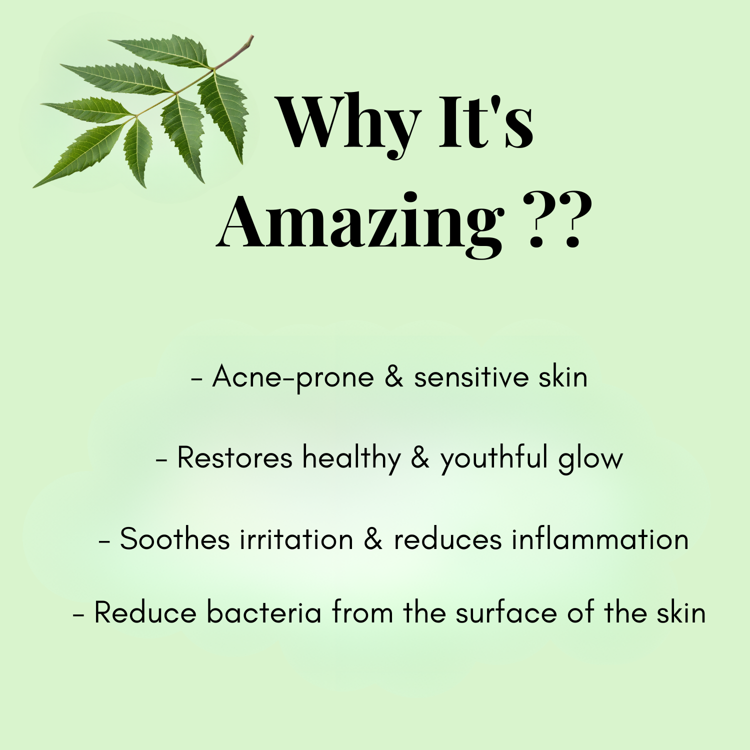 Acne Fighting Neem Face Wash 100ml