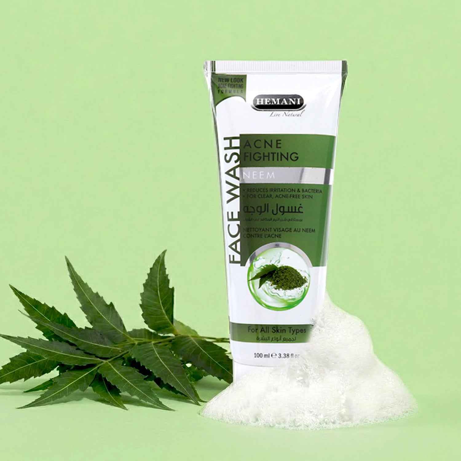 Acne Fighting Neem Face Wash 100ml