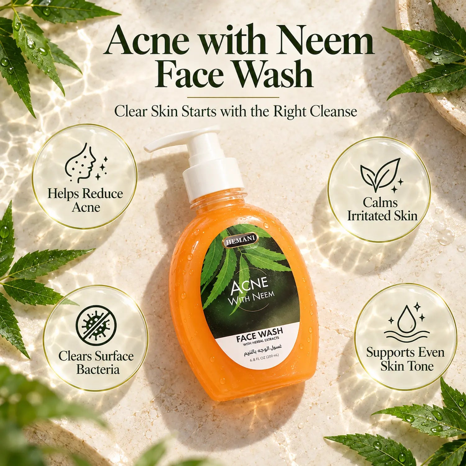 Acne with Neem Face Wash 250ml