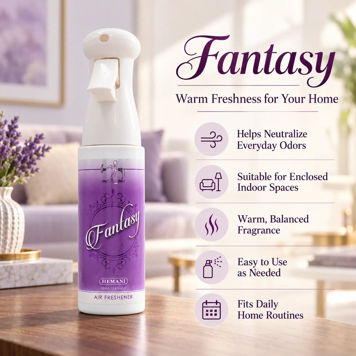 Air Freshener - Fantasy 350ml