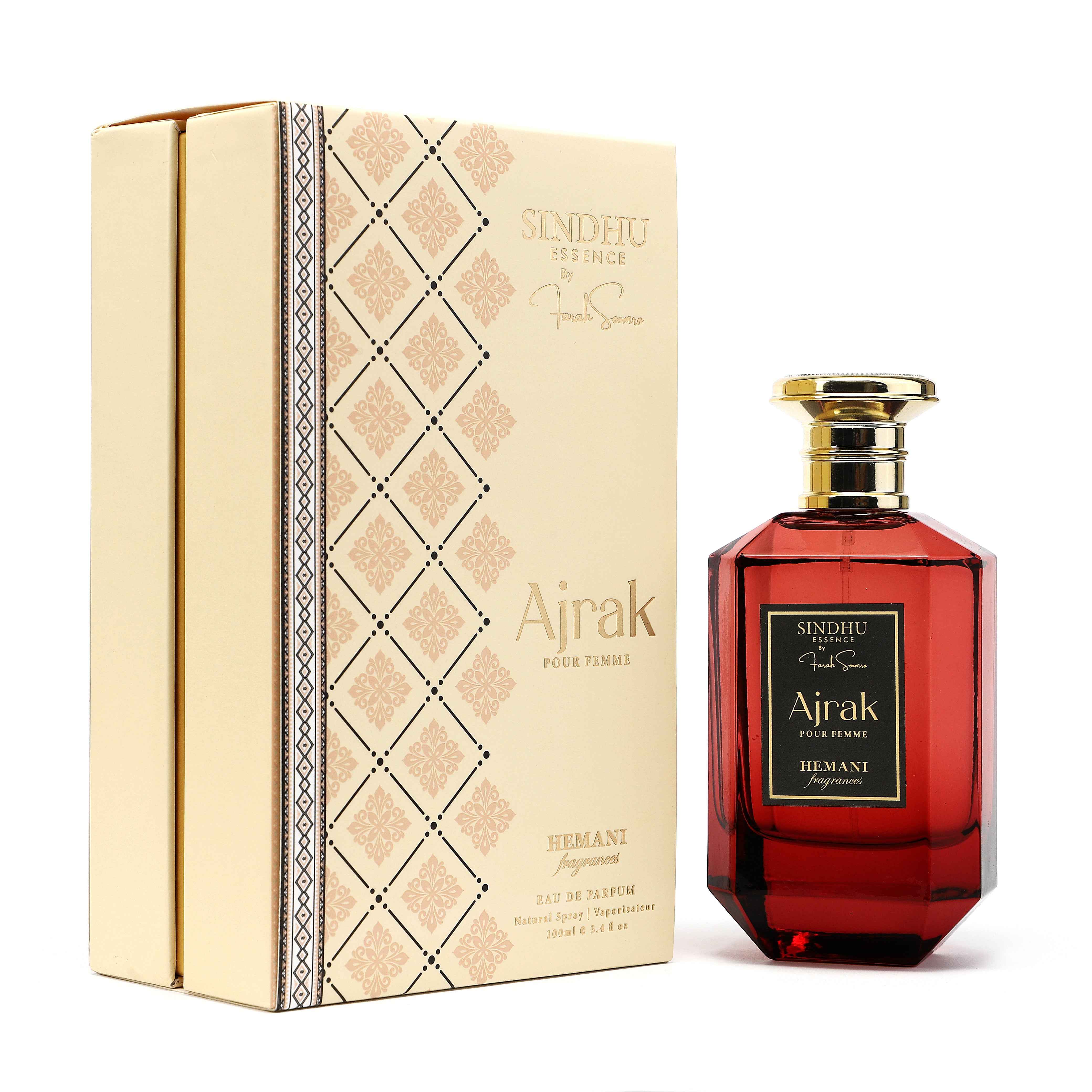 SINDHU ESSENCE AJRAK – POUR FEMME