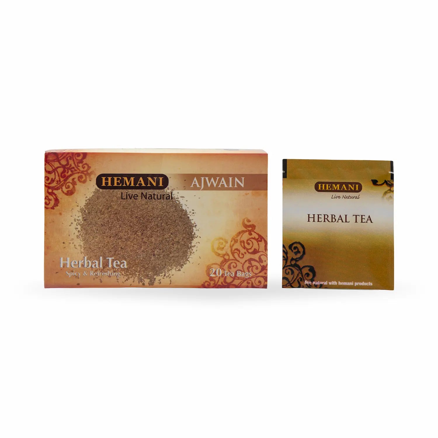 Ajwain Herbal Tea - 20 Tea Bags