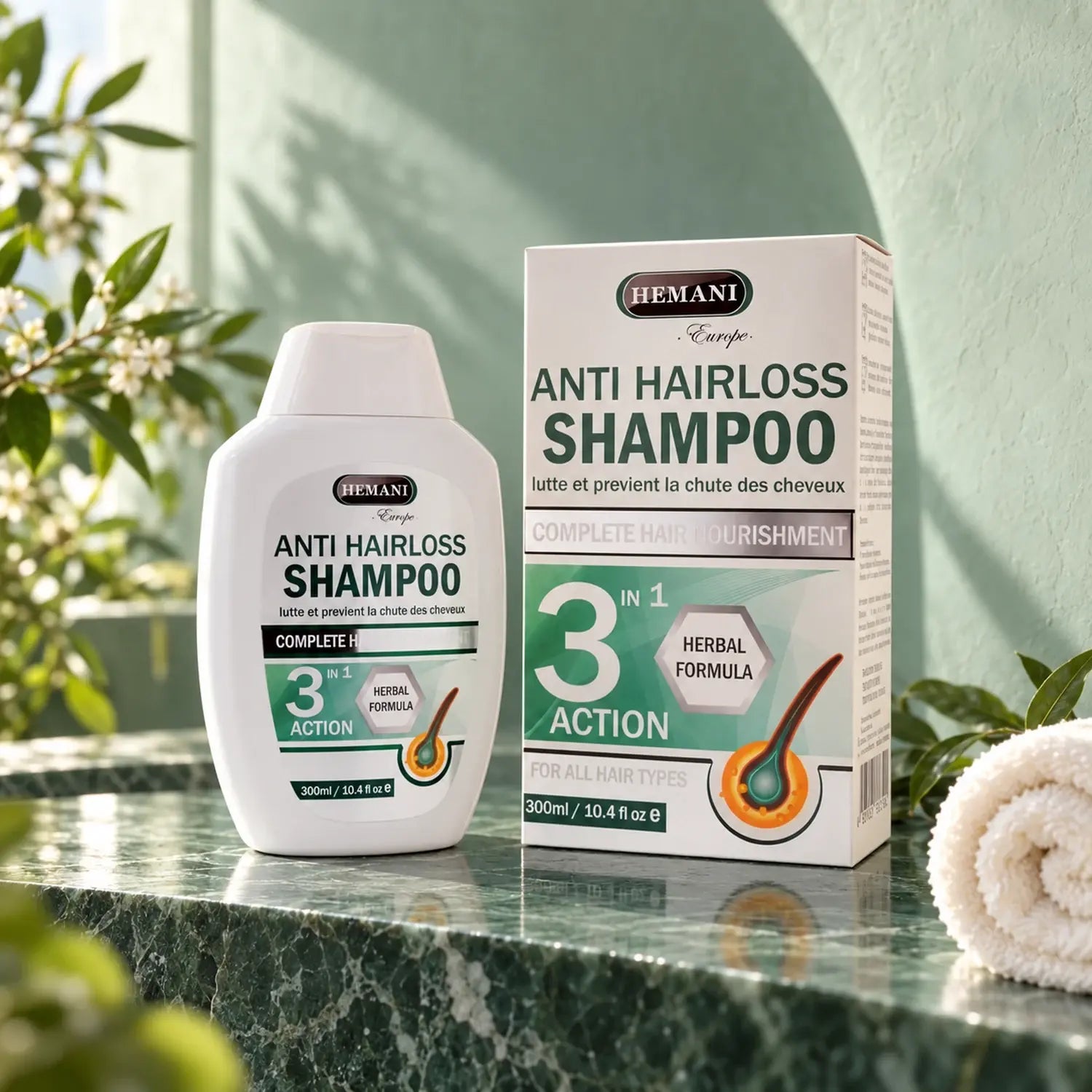 Anti Dandruff + Hair Loss Shampoo Intensive