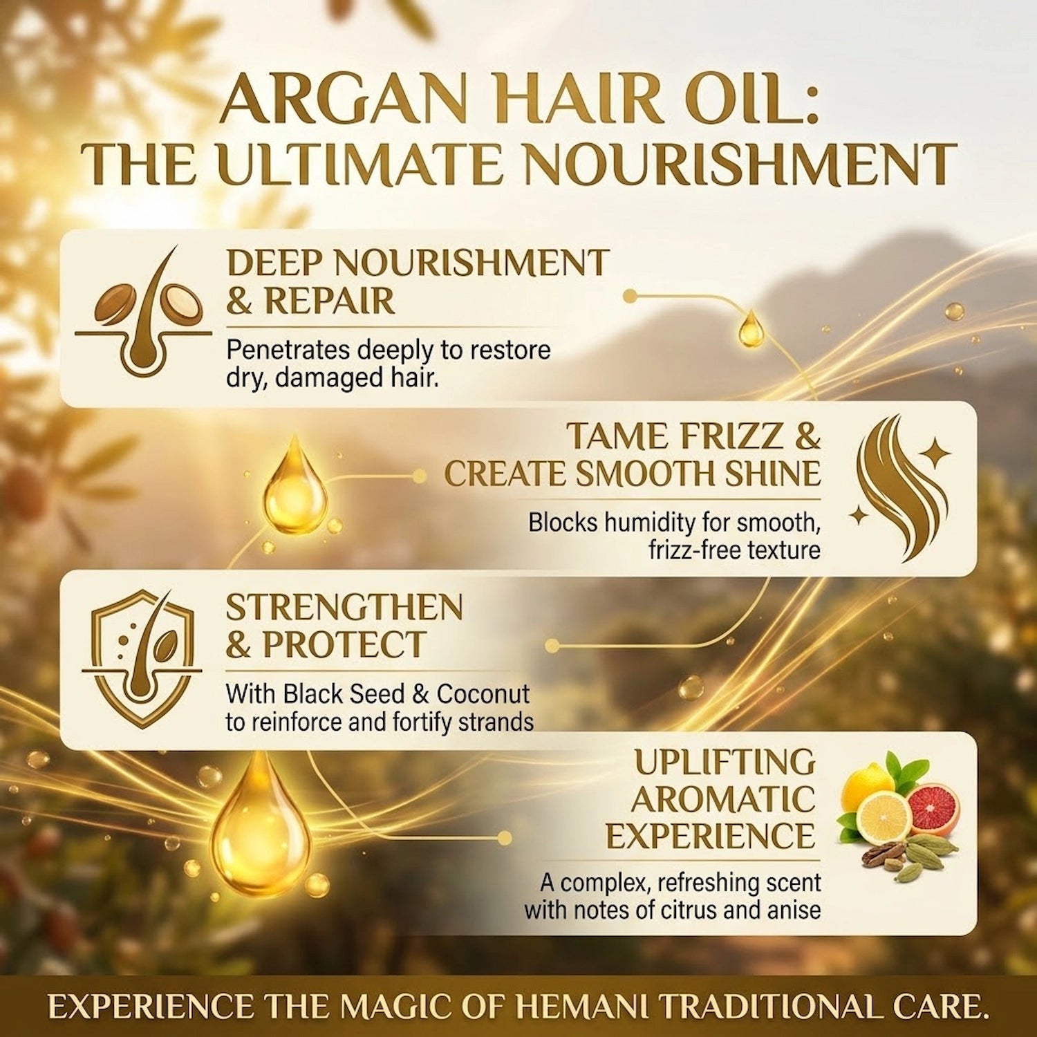 Argan Herbal Hair Oil 100ml