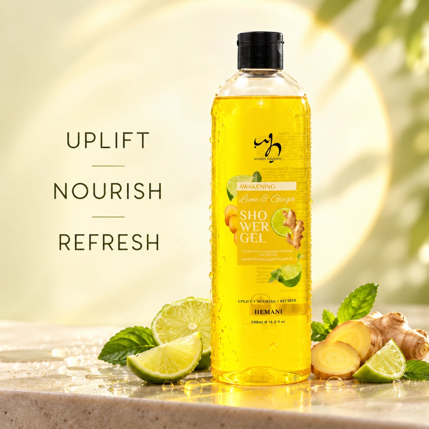 Awakening Lime & Ginger Shower Gel 500ml