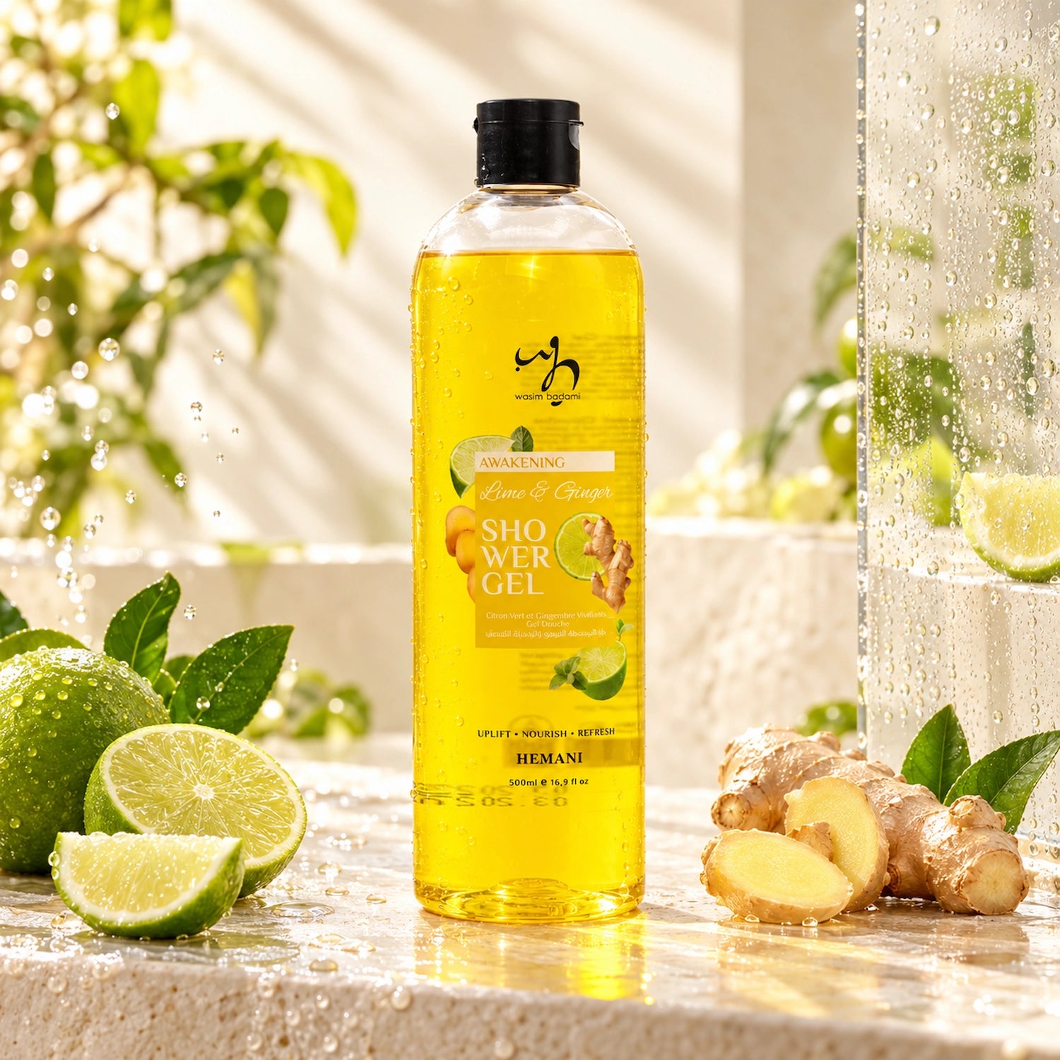 Awakening Lime & Ginger Shower Gel 500ml