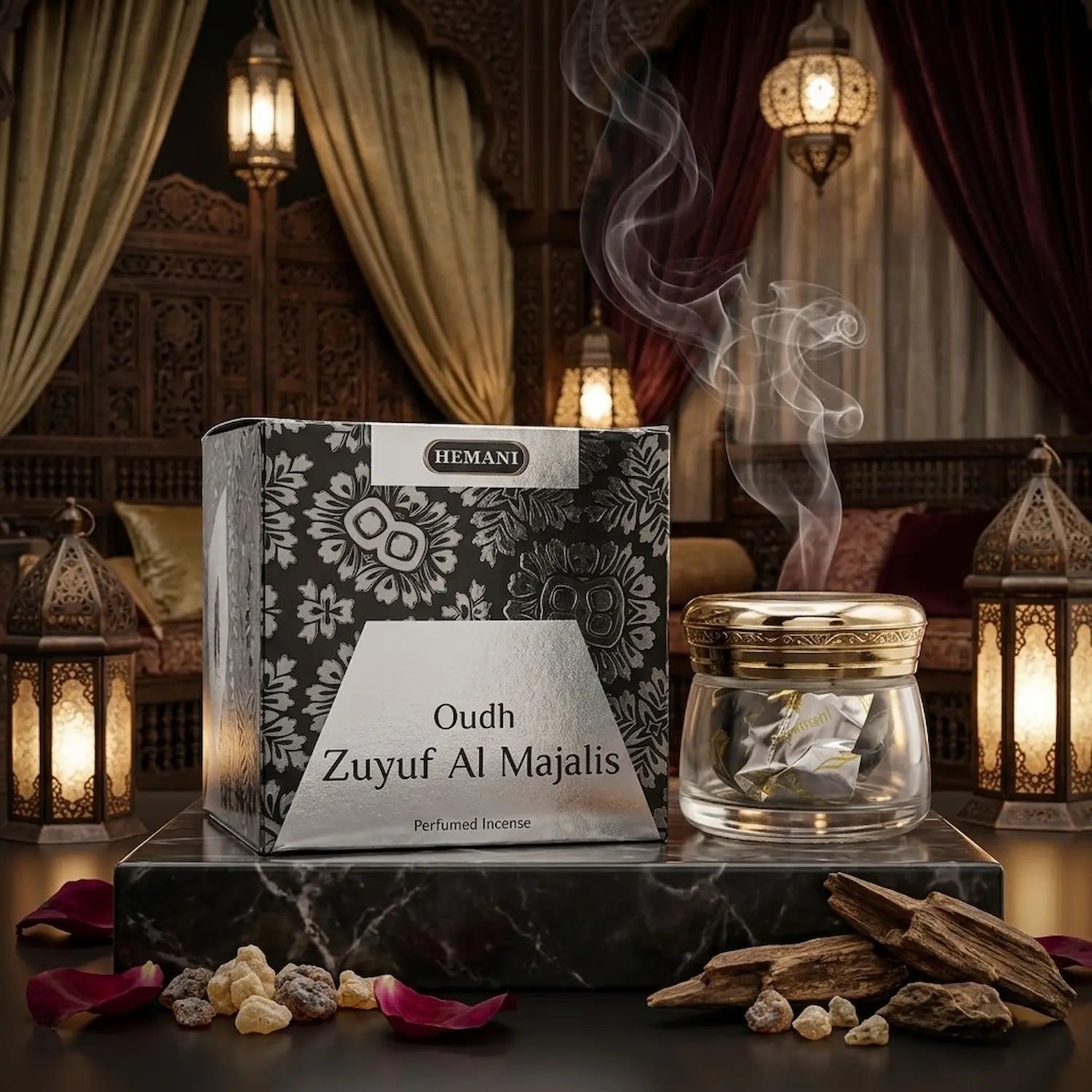 Bakhoor Oud - Zuyuf Al Majalis