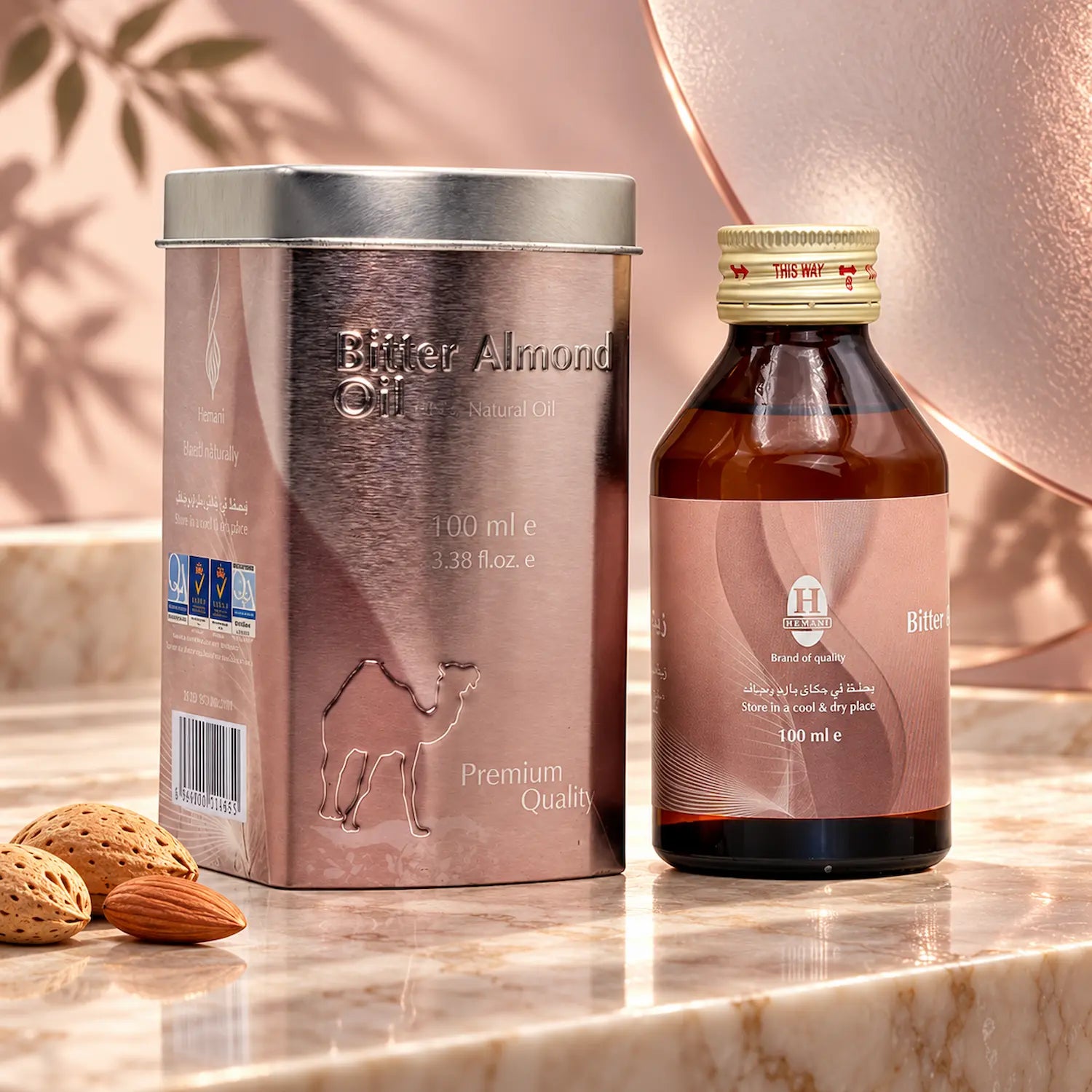 Bitter Almond Herbal Oil 100ml