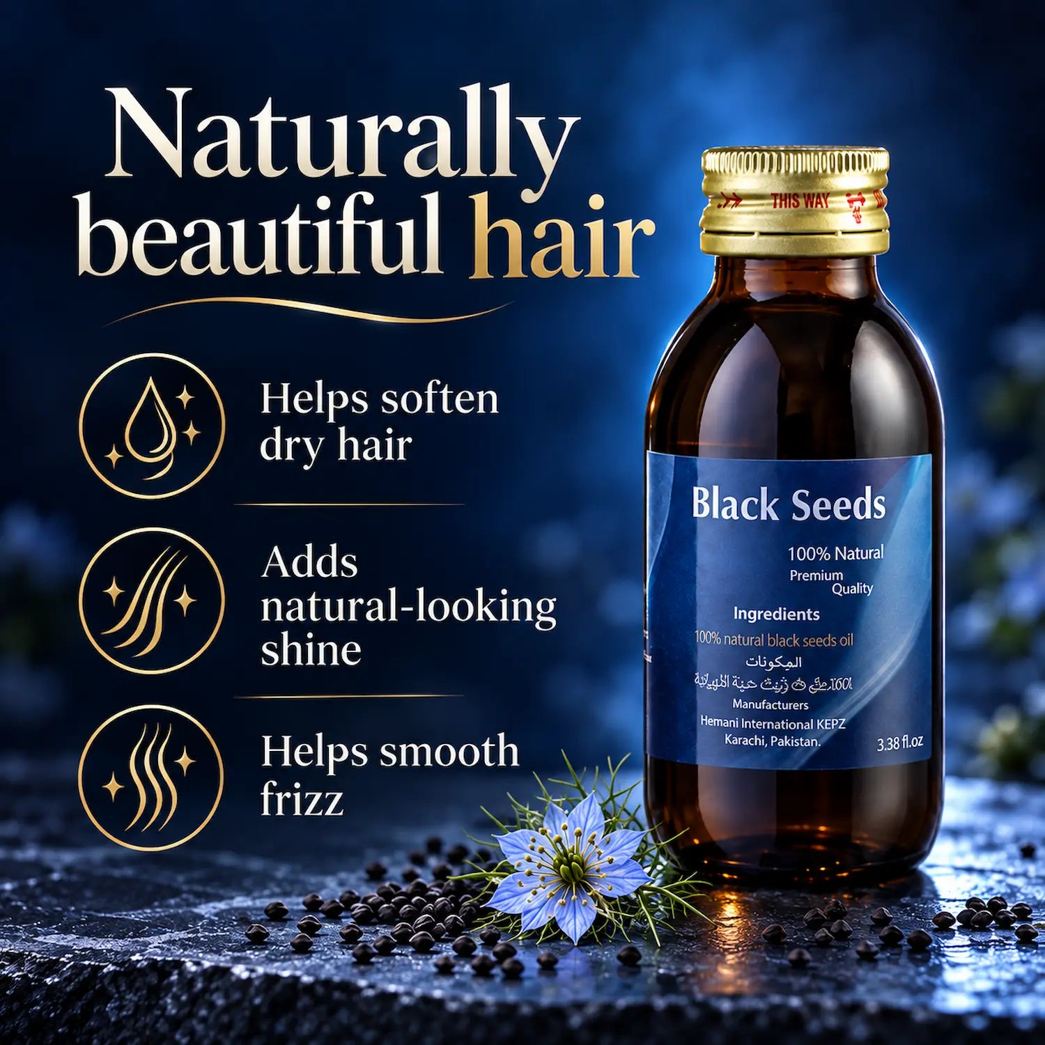 Black Seed Herbal Oil 100ml