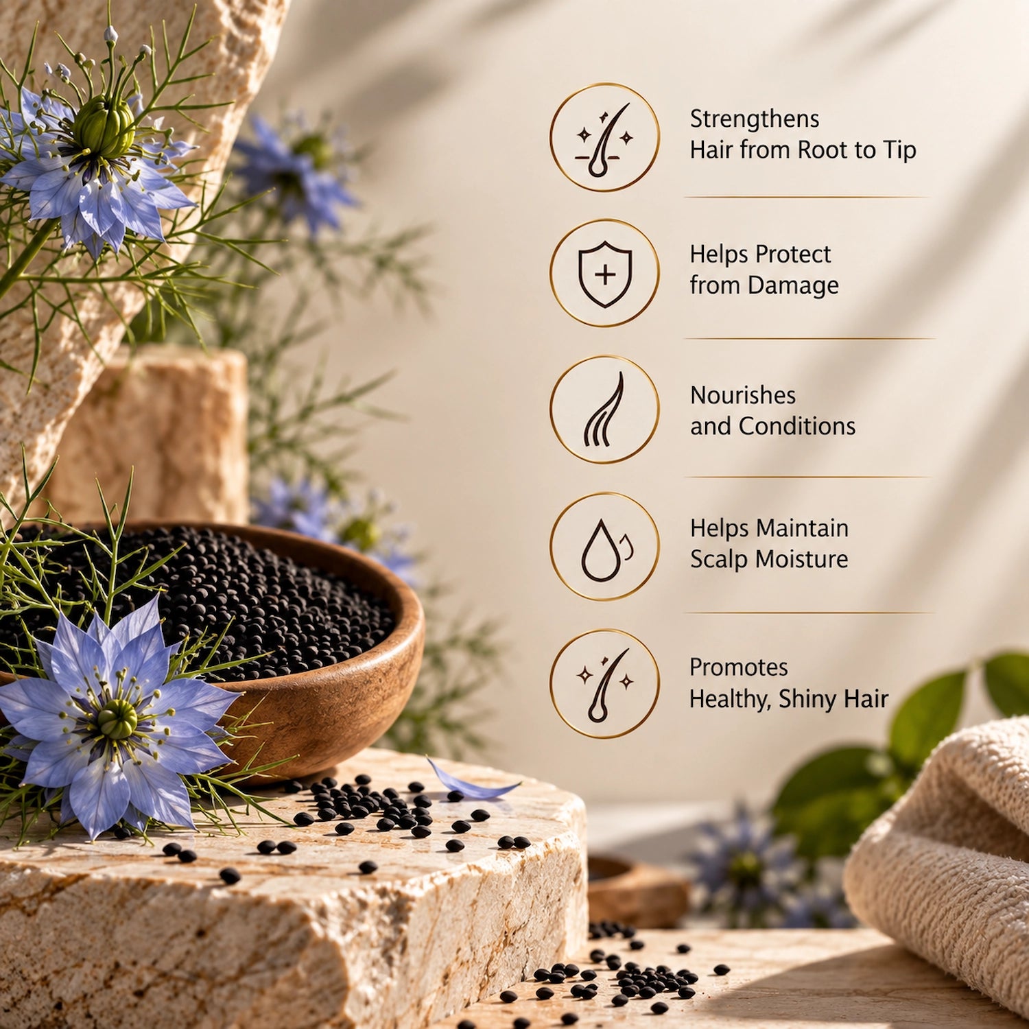 Black Seeds Shampoo 350ml
