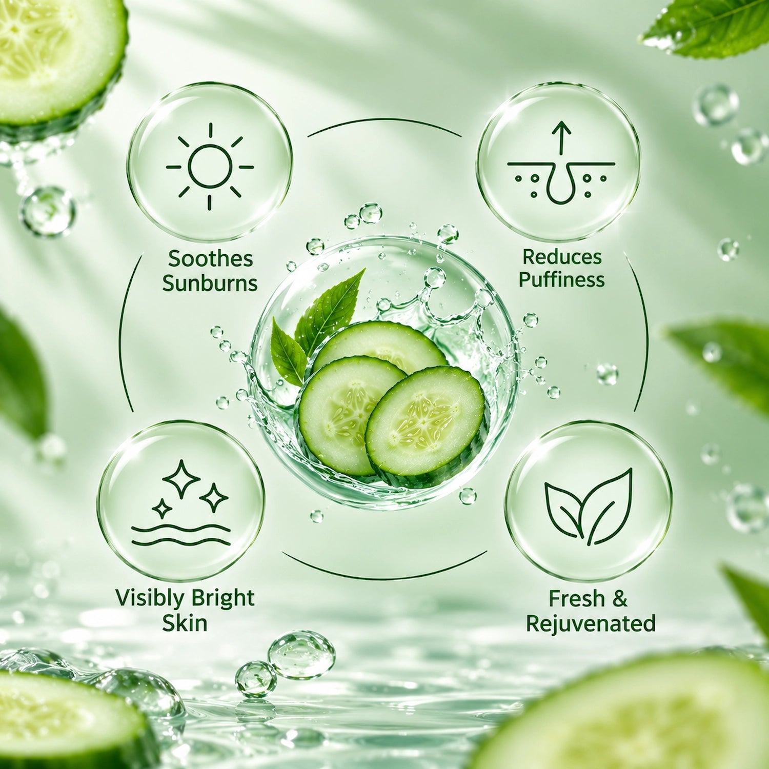Brightening Cucumber Face Wash 100ml