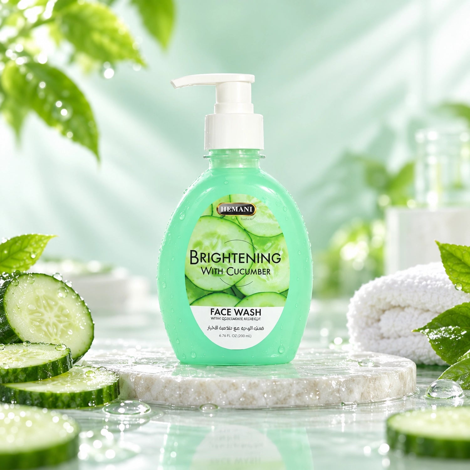 Brightening with Cucumber Face Wash 250ml