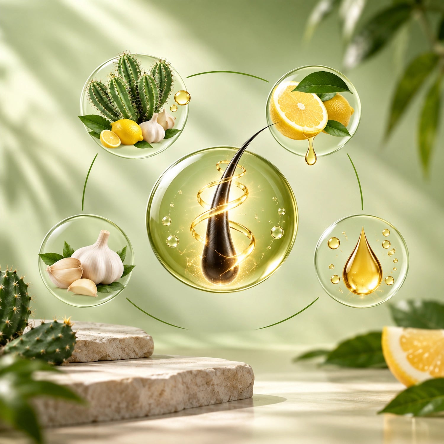Cactus Herbal Hair Oil 100ml