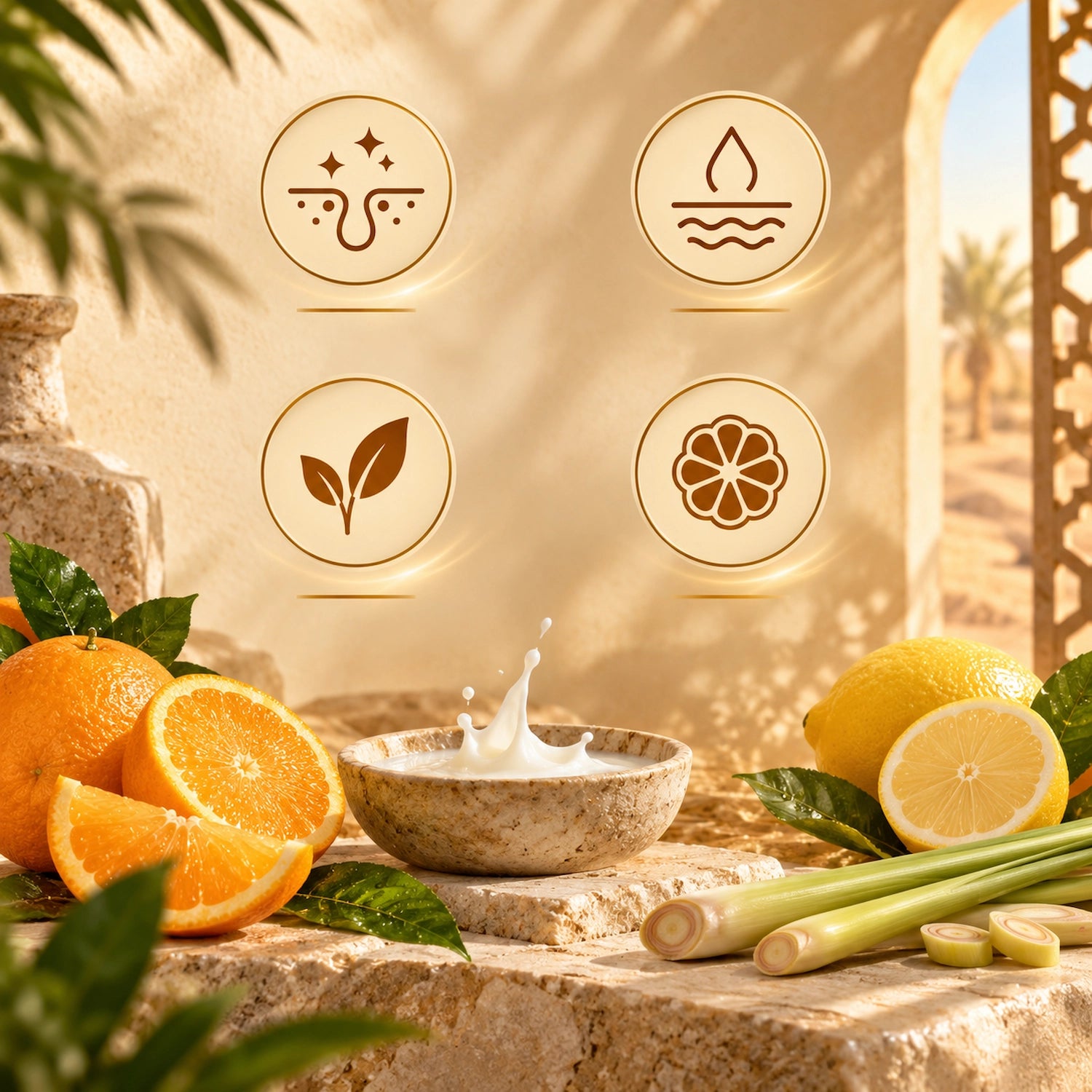 Camel Milk Soap - Orange & Lemongrass 150g