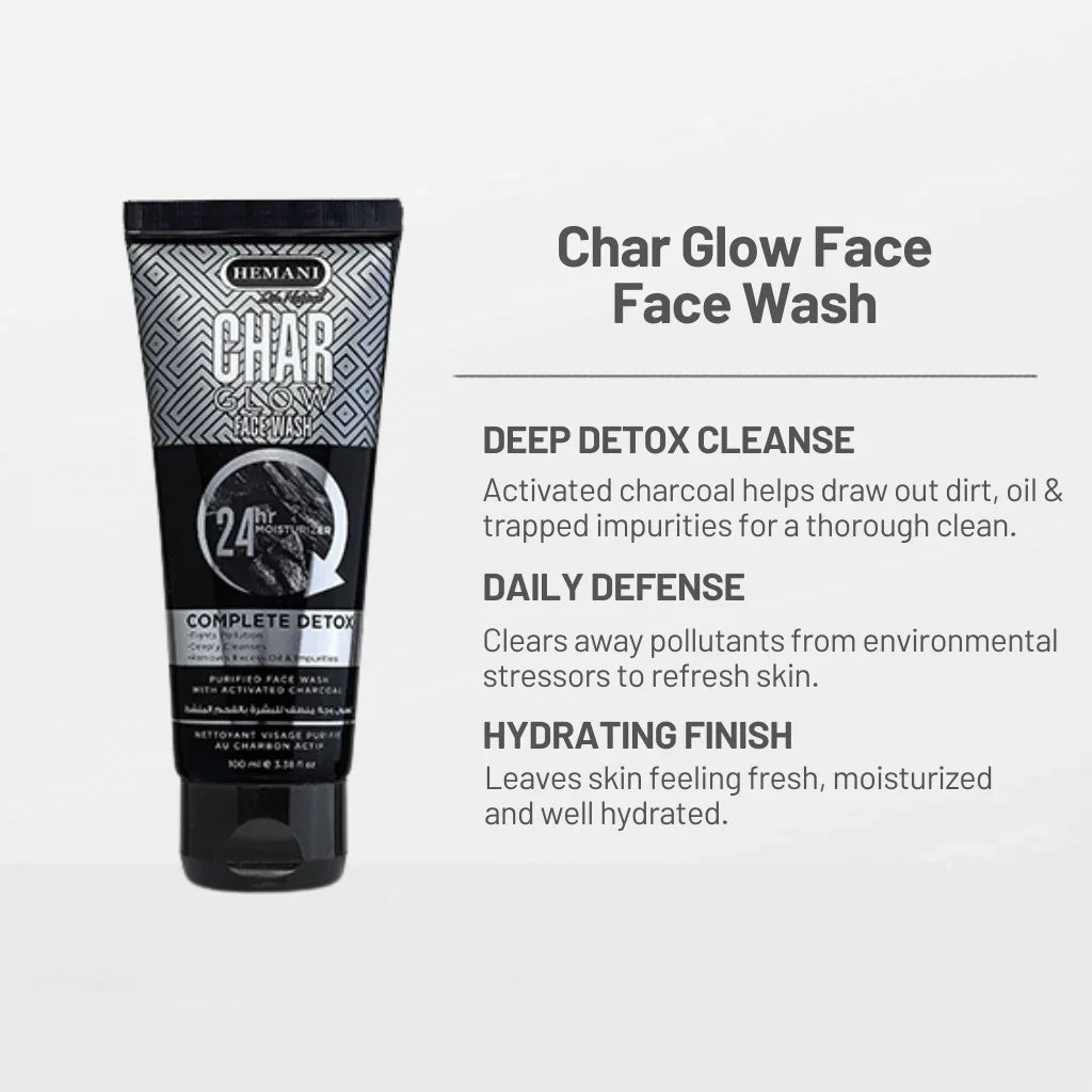 Char Glow Face Wash 100ml