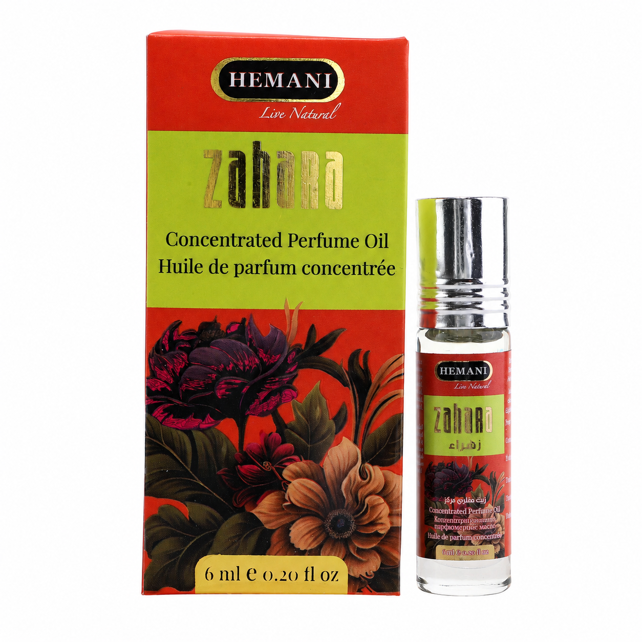 Zahara Concentrated Perfume Oil 6ml