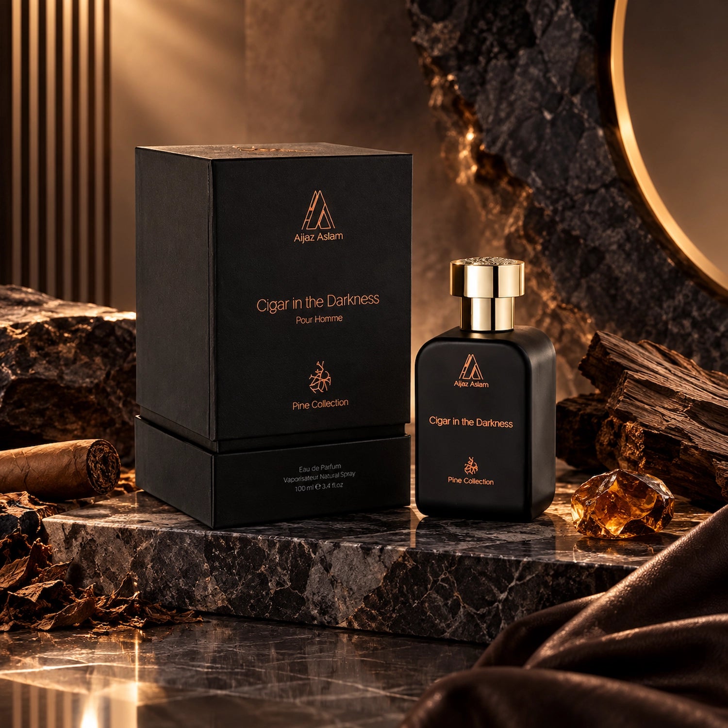 Cigar In the Darkness EDP Perfume for Men - 100ml | Aijaz Aslam